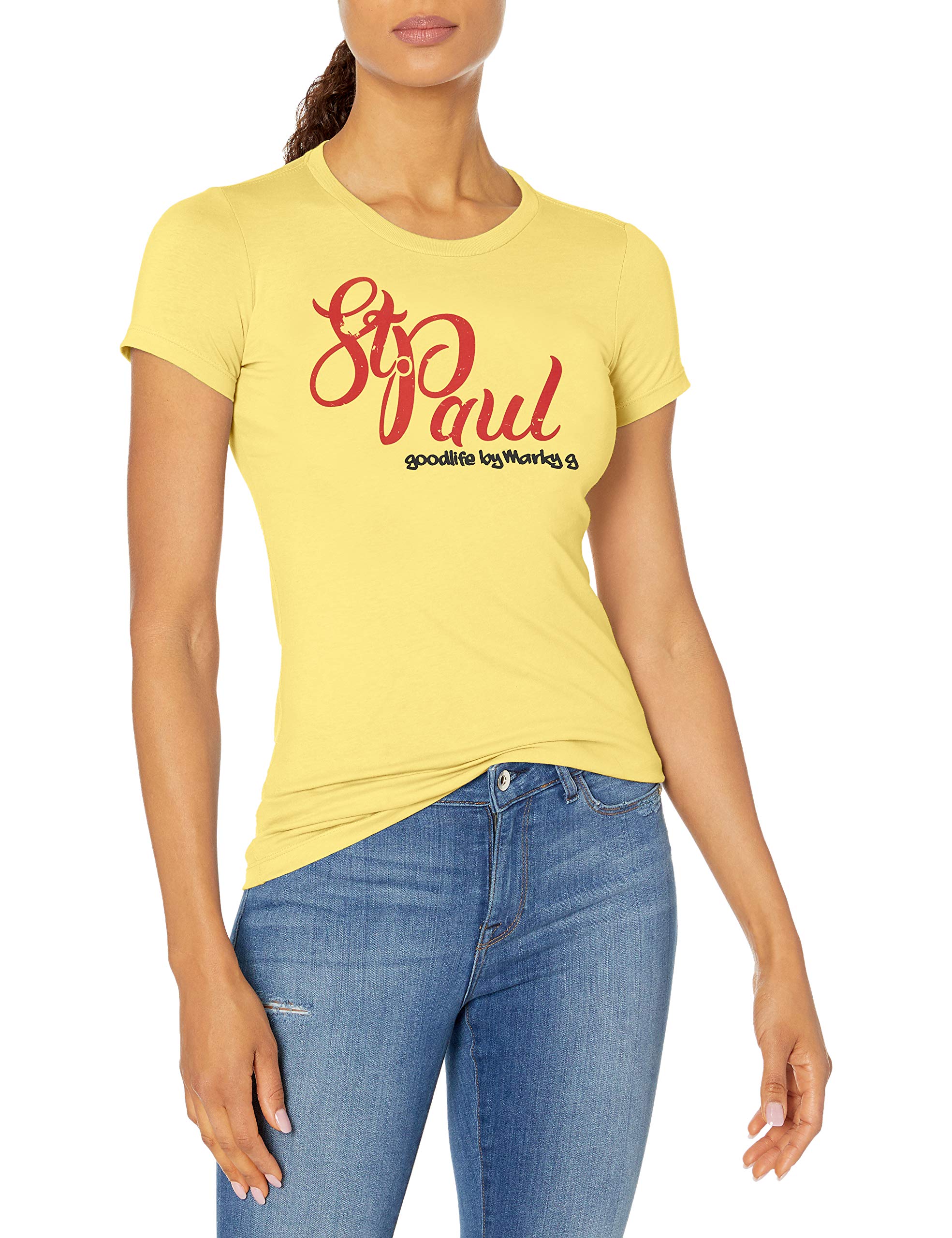 Marky G Apparel Women's Casual Short Sleeve T-Shirt 6004-paul - Perfect for Everyday Wear, Outings & Relaxation
