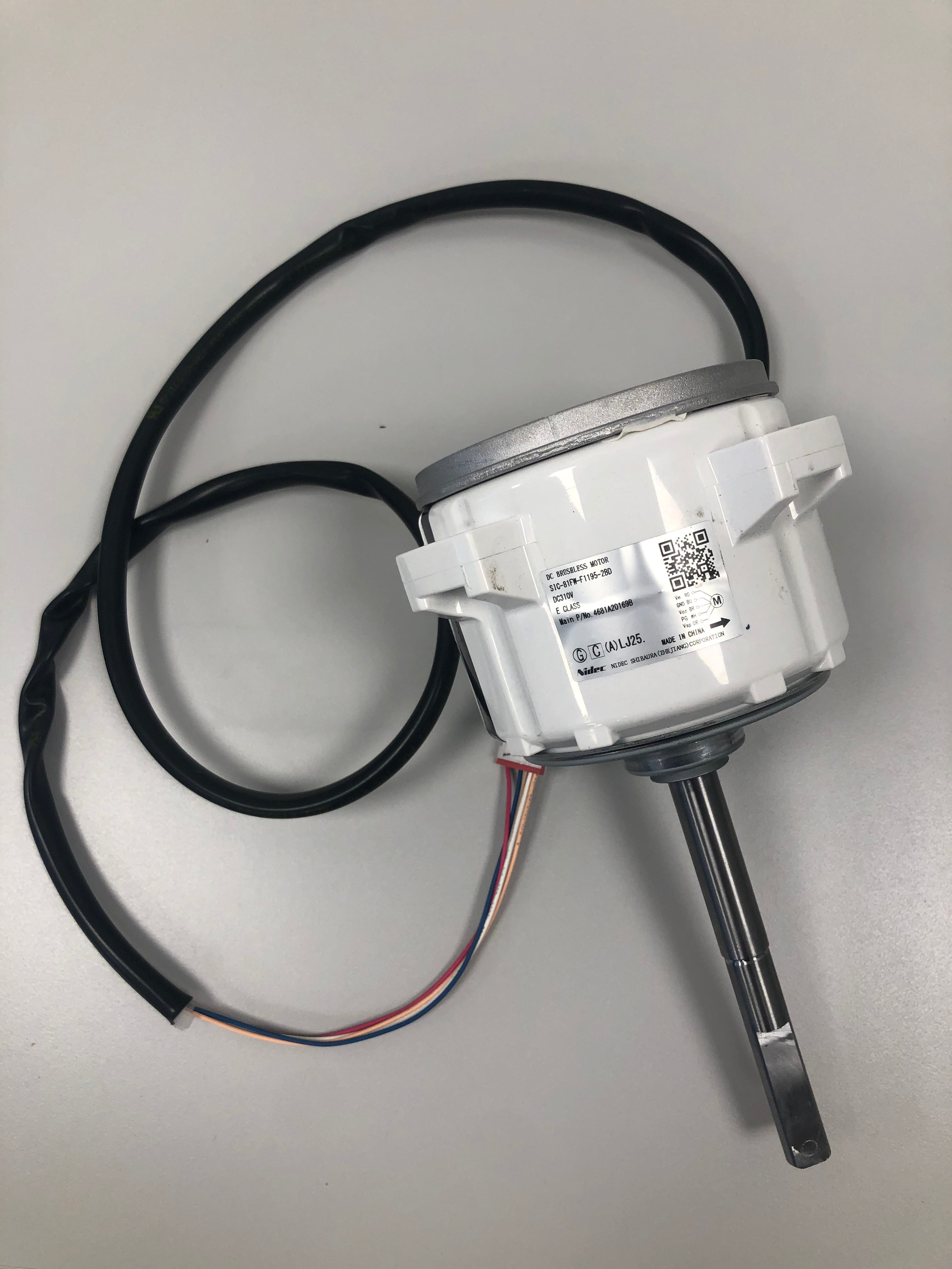 OEM LG DC Motor Assembly for Indoor Use - Replaces 5400677602 (4681A20169B) | Perfect for HVAC Systems, Air Handlers & Commercial Equipment
