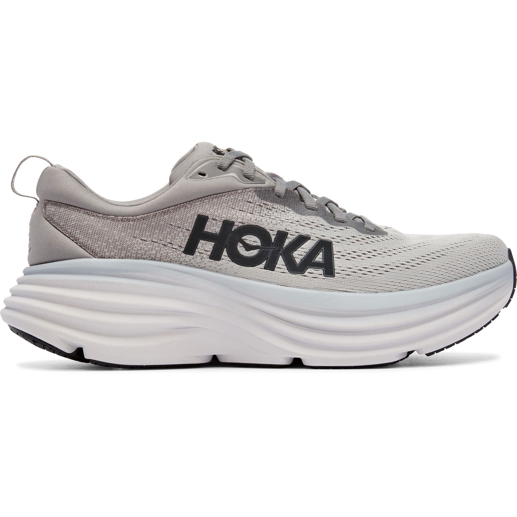 HOKA Bondi 8 Men's Running Shoes - Lightweight Cushioned for Long-Distance & Marathon Training - Final Sale - Perfect for Road Running, Jogging, and Gym Workouts