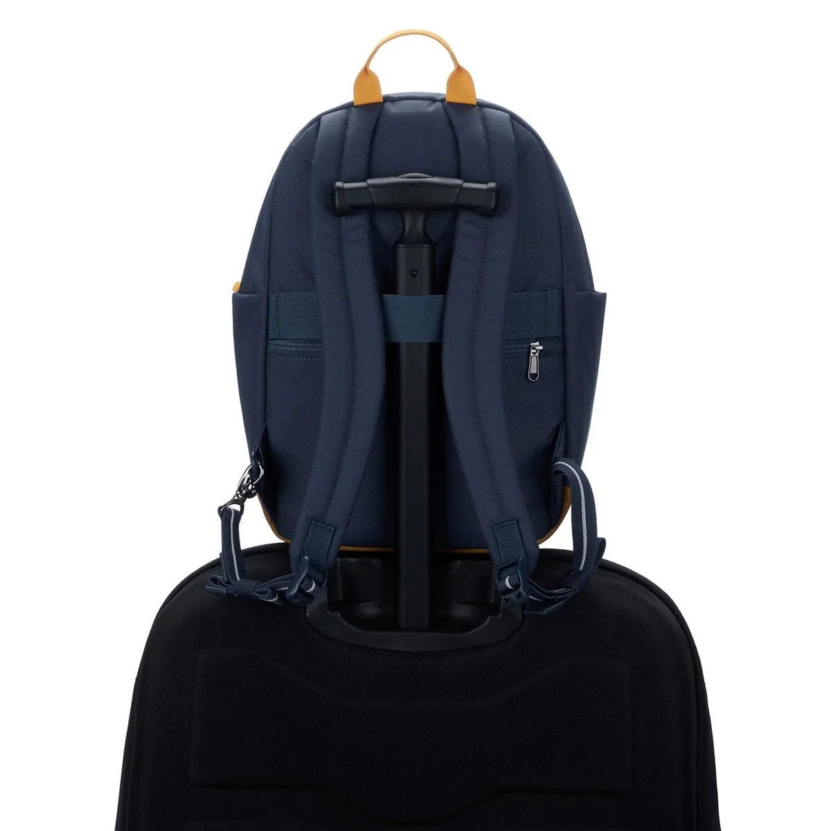 Pacsafe Go 15L Anti Theft Backpack - Secure Travel Backpack for Commuters, Students & Digital Nomads - RFID Protection & Cut-Resistant Straps for Urban Safety
