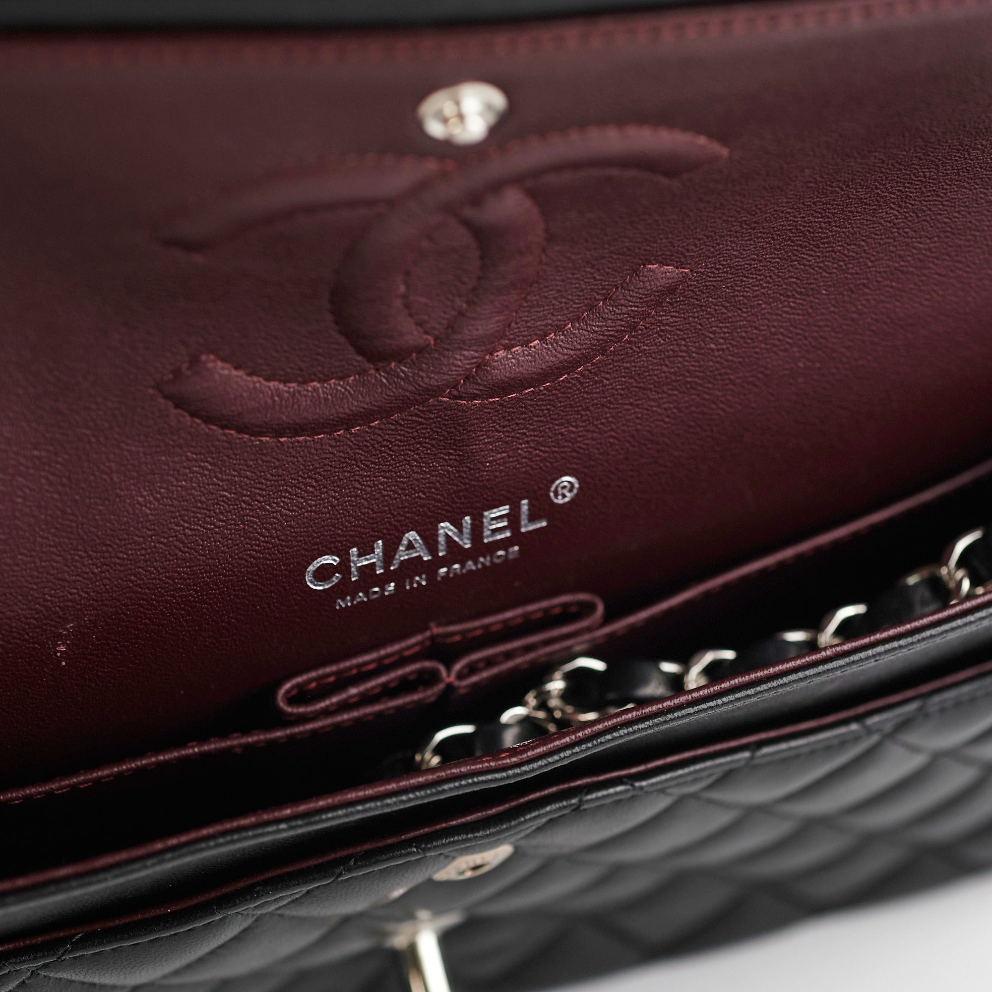 Chanel Medium/Large Classic Double Flap Bag in Black | Timeless Luxury Handbag for Women | Perfect for Work, Evening Events & Special Occasions