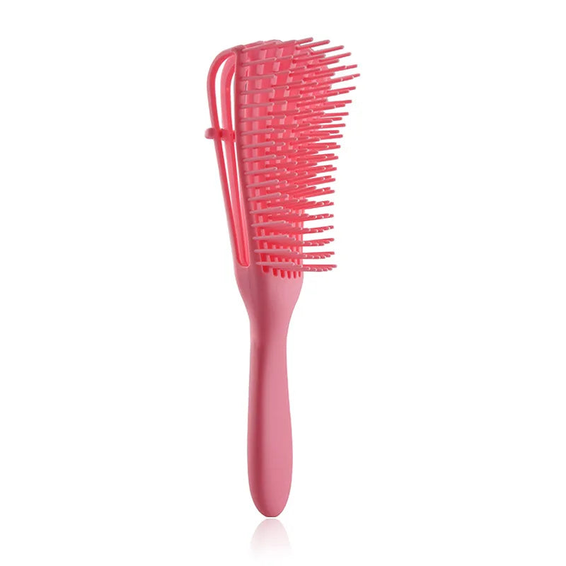 Best Detangling Brush for Wet & Dry Hair - Pain-Free Knot Remover for Kids & Adults - Perfect for Curly, Straight & Thick Hair - Salon Quality Hair Brush for Smooth & Shiny Hair - Great for Home & Travel Use