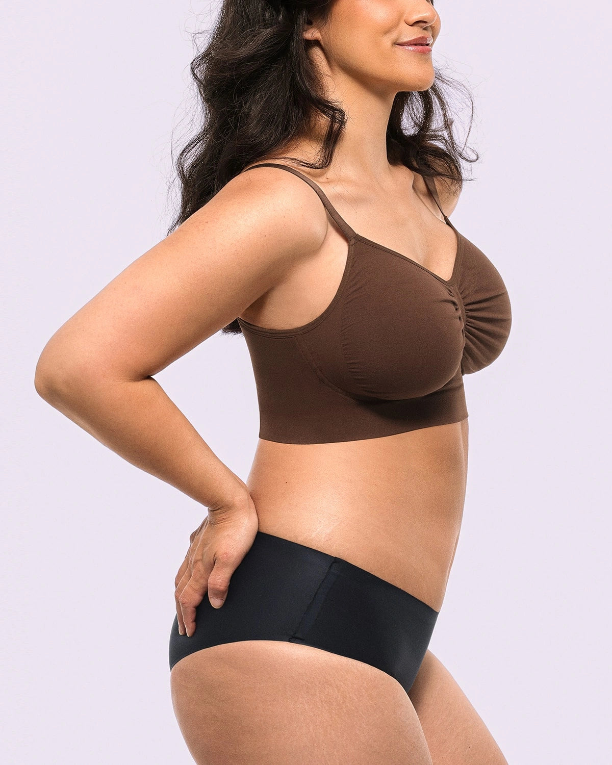 Wireless Comfort Bra - Seamless Unlined Support for Everyday Wear - Perfect for Yoga, Workouts, and Lounge Wear
