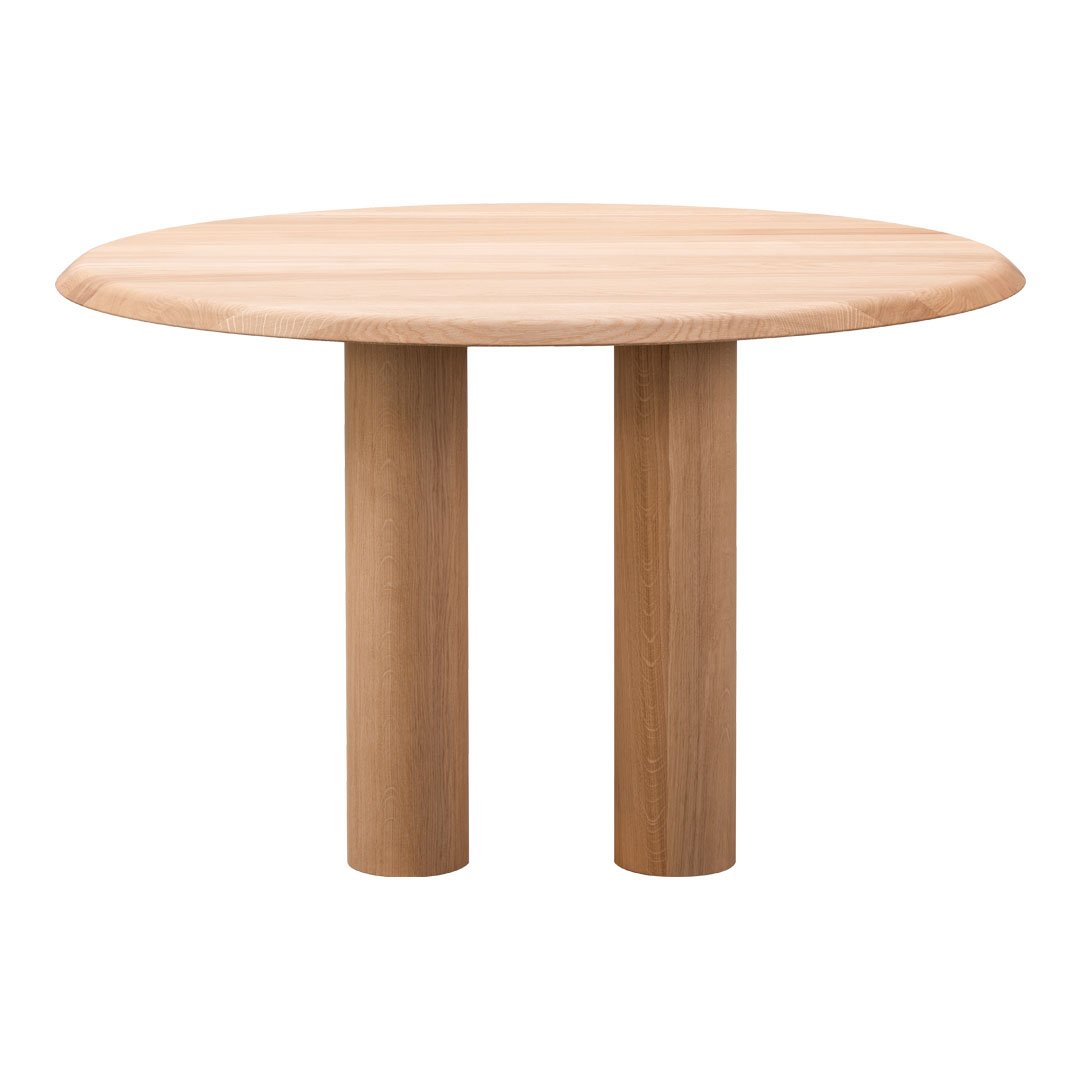 Modern Islets Dining Table - Solid Wood Kitchen Table for 6 - Perfect for Family Gatherings & Dinner Parties