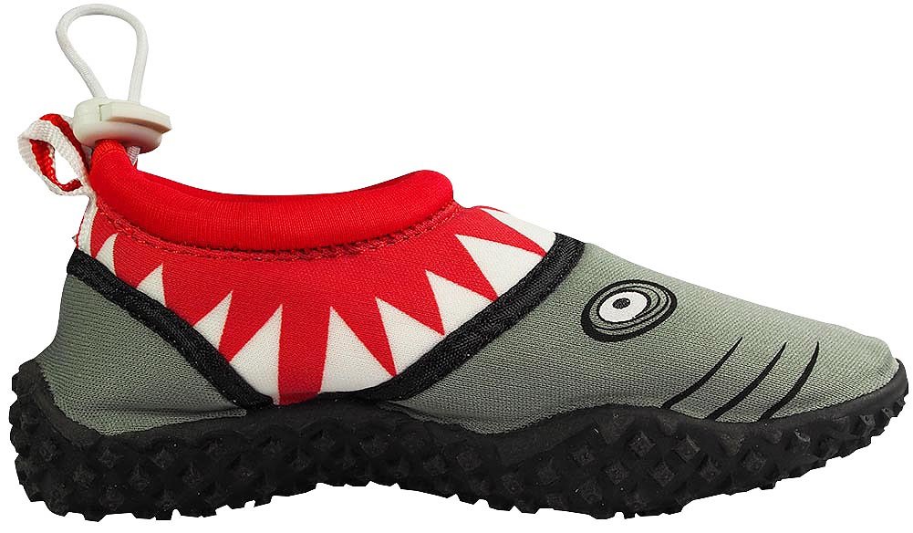 NORTY Wave Aqua Sock - Kids Water Shoes for Swimming, Beach & Pool - Non-Slip Quick-Dry Aqua Socks for Boys & Girls - Lightweight Swim Shoes for Toddlers & Children - Perfect for Beach Vacations, Water Parks & Summer Activities