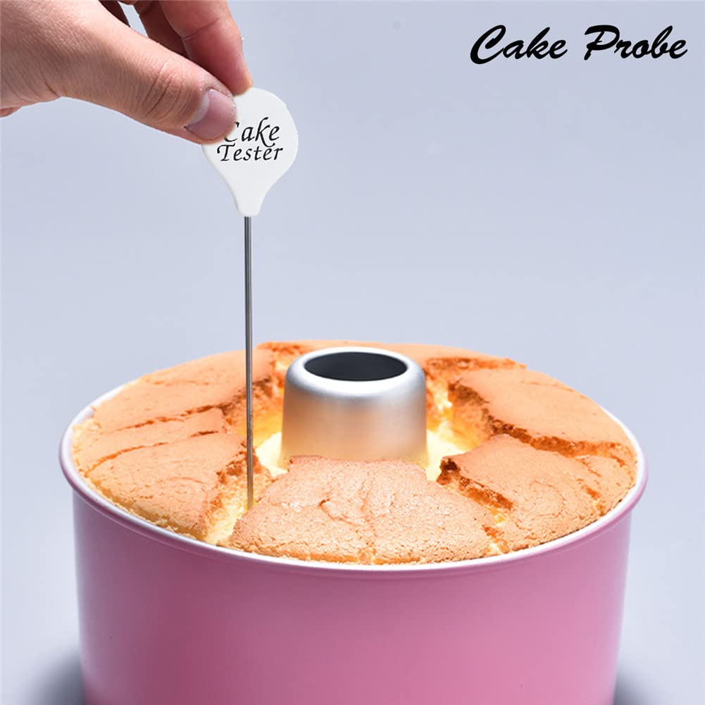 Vigcebit Stainless Steel Cake Tester - Professional Baking Pick Sticks & Probe Skewer for Muffins, Bread, Cupcakes | Perfect for Home Bakers & Commercial Kitchens