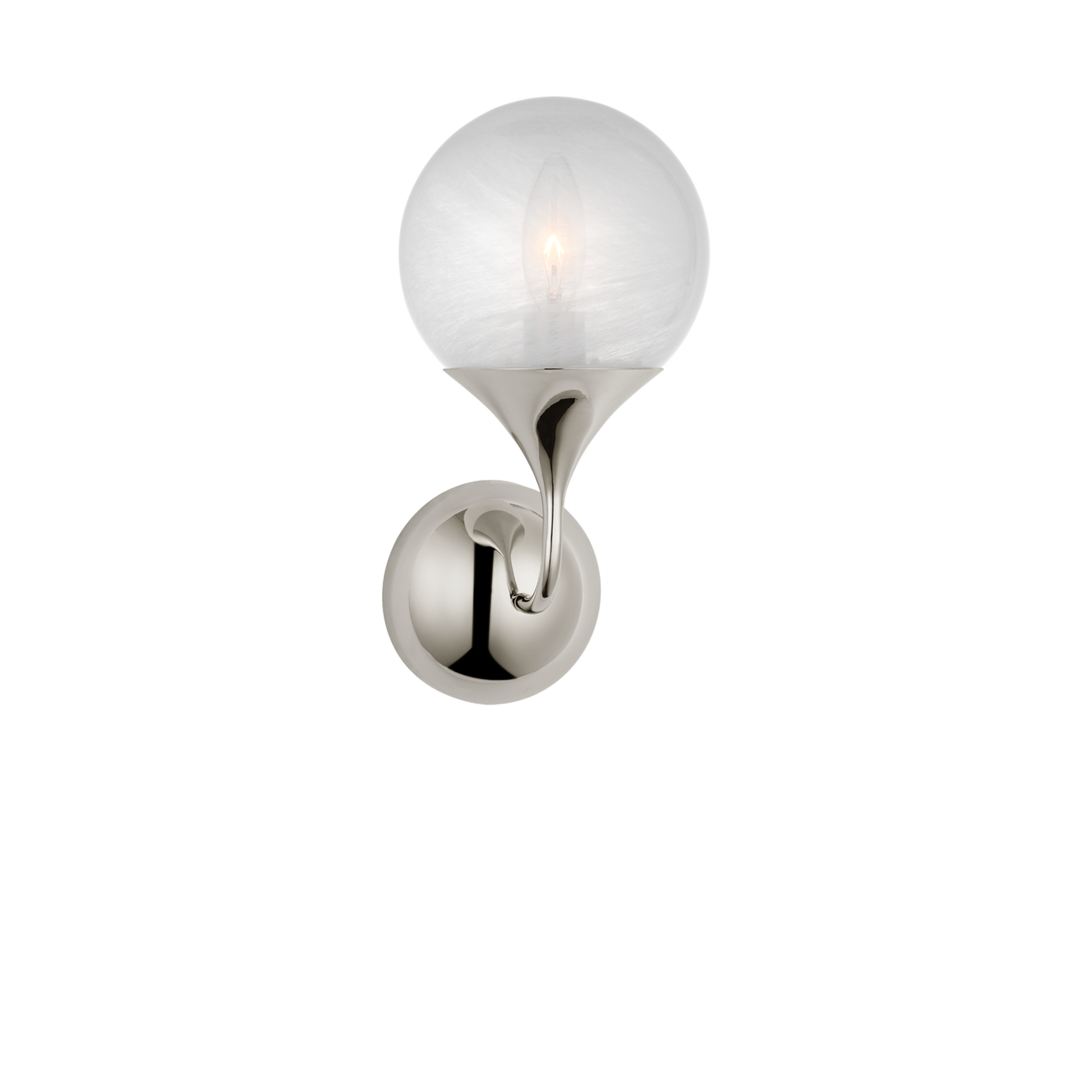 Cristol Small Sconce Wall Light - Modern Minimalist Plug-in Wall Lamp for Bedroom, Living Room & Hallway - Perfect for Home Decor and Ambient Lighting