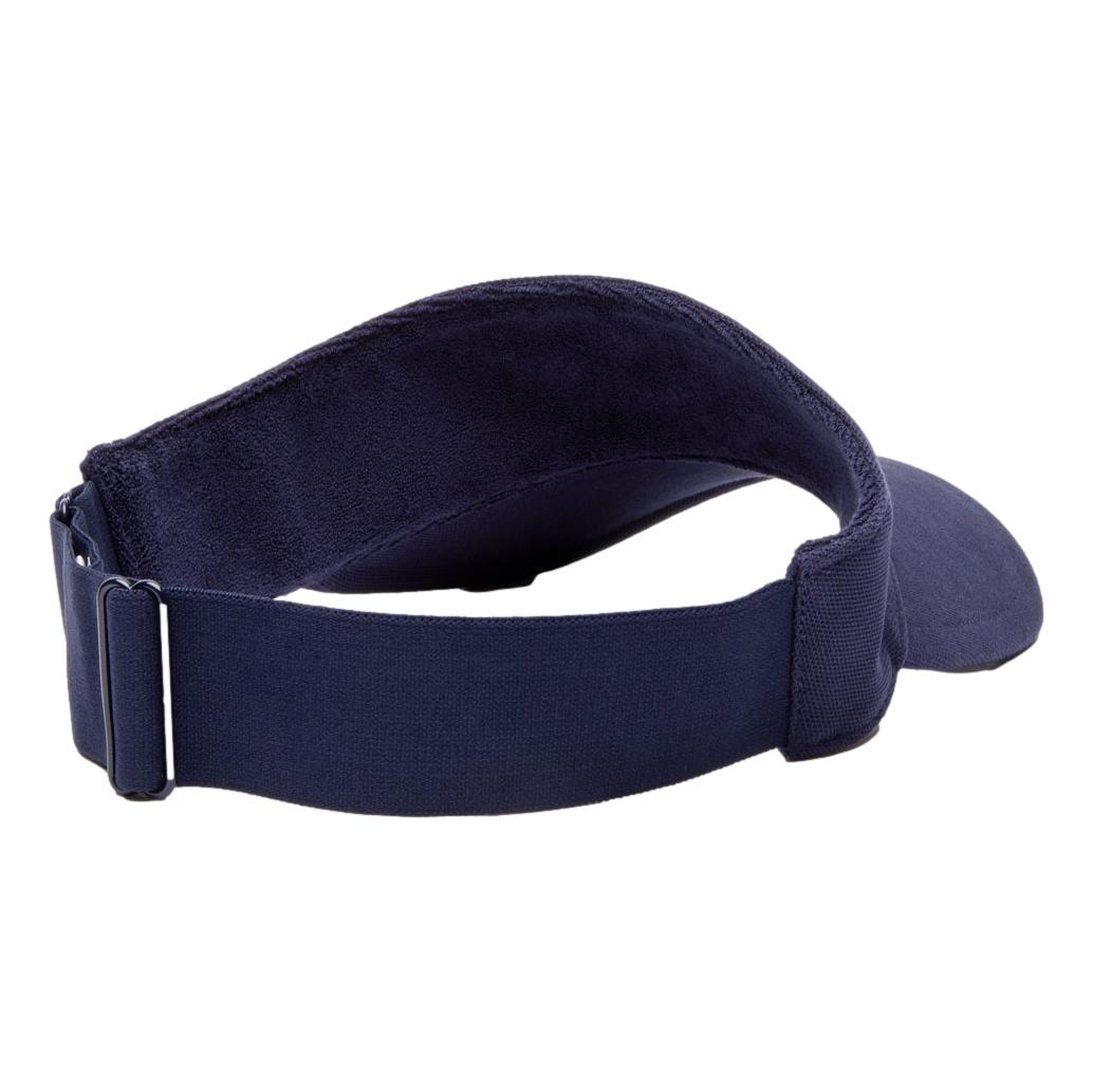 Lacoste Men's Tennis Visor Hat - Navy Blue | UV Protection, Breathable & Lightweight for Outdoor Sports, Running, Golf & Beach Activities