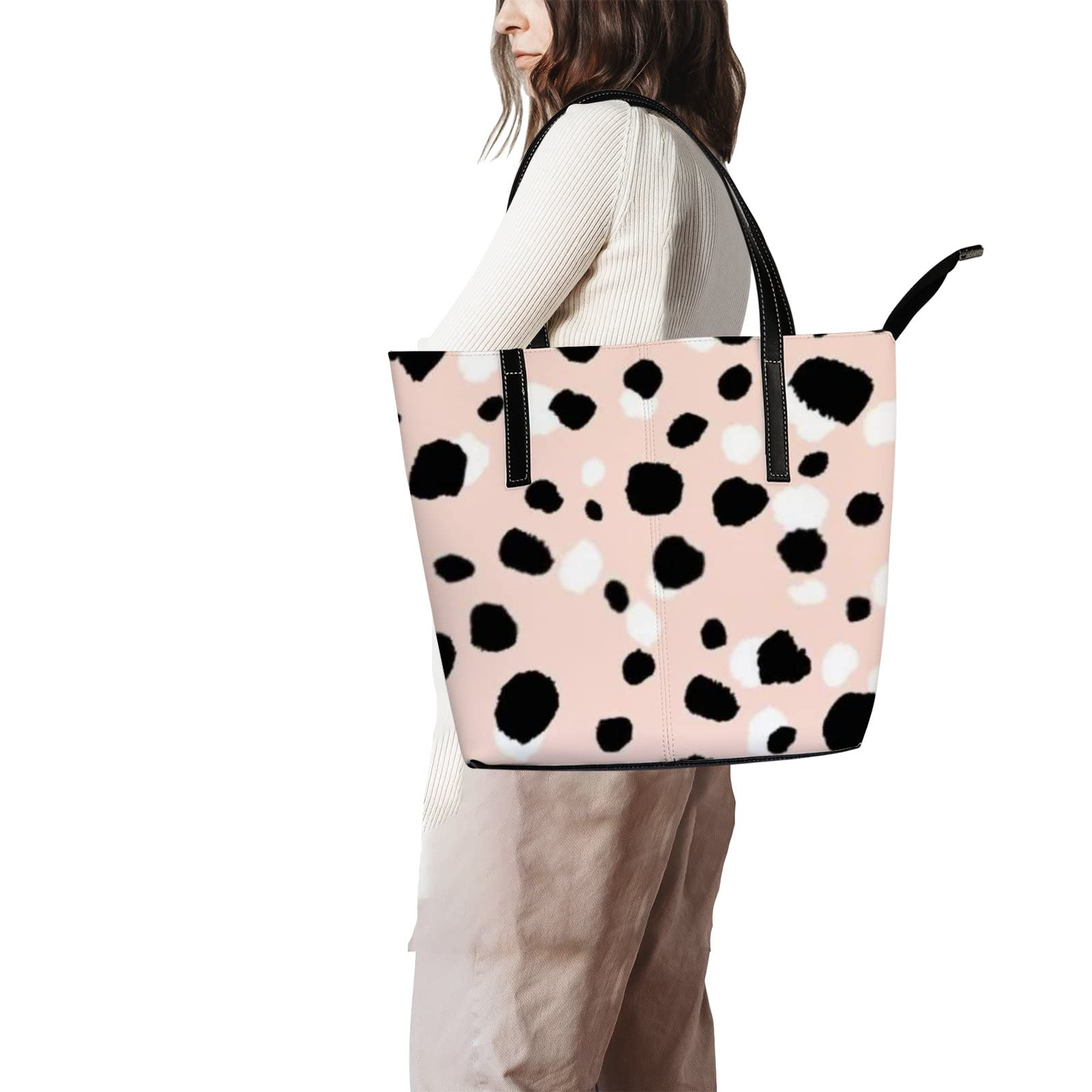 Premium Genuine Leather Tote Bag for Women - Stylish Crossbody Handbag with Adjustable Strap, Spacious Work Tote - Perfect for Office, Travel & Everyday Use