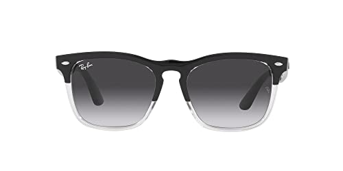 Black on Transparent/Grey Gradient Blue