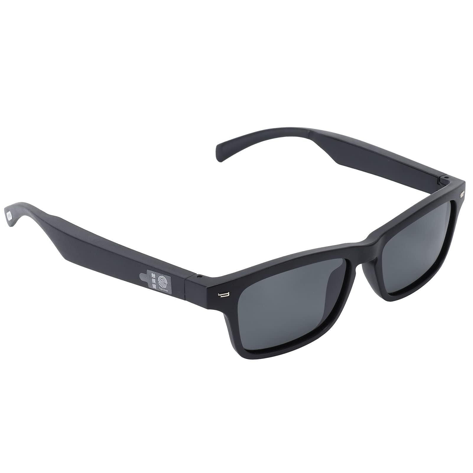Wireless Bluetooth Audio Sunglasses with Open Ear Headphones - Smart Music Glasses with Built-in Speakers for iPhone & Android - Perfect for Running, Cycling & Outdoor Activities