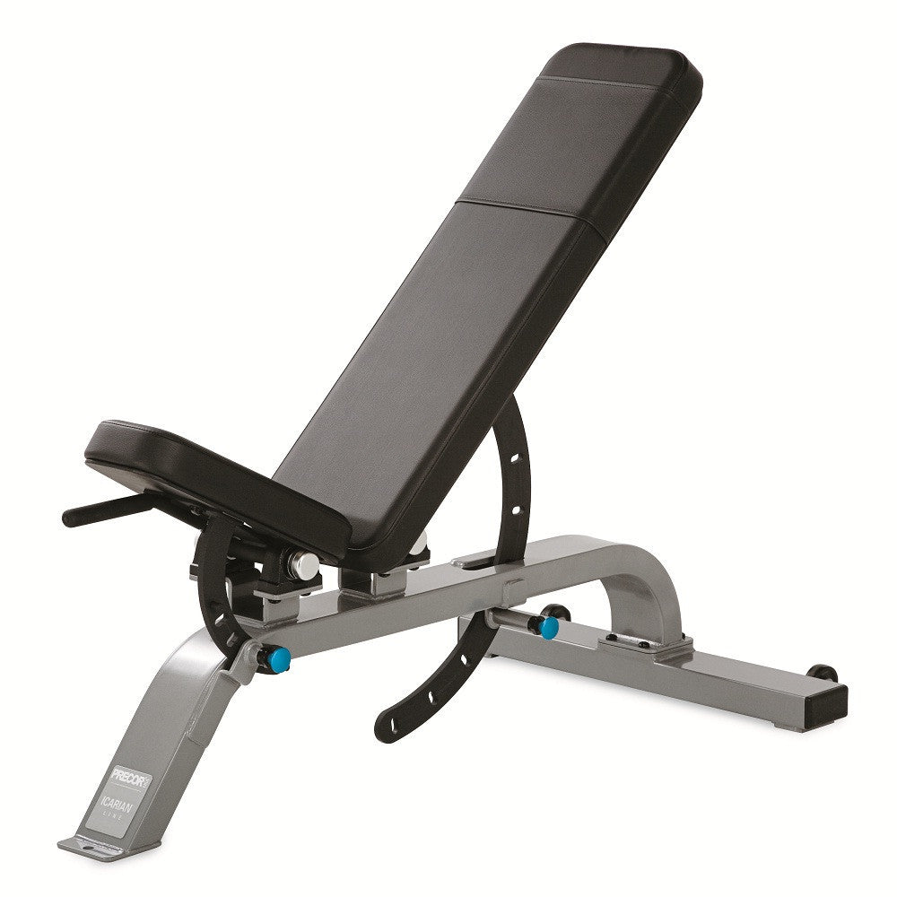 Precor 119 Flat/Incline Bench - Adjustable Weight Bench for Home Gym Strength Training - Perfect for Dumbbell Press, Chest Workouts & Full-Body Exercises