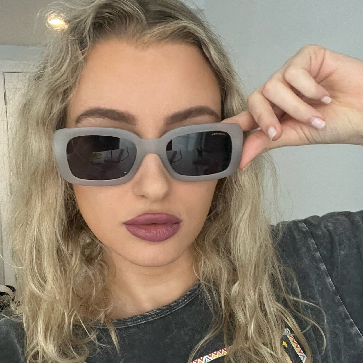 Gigi Frosty Grey Prescription Glasses - Stylish & Comfortable Eyewear for Men & Women | Perfect for Reading, Work & Everyday Use