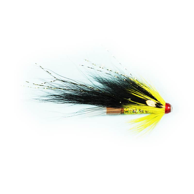Premium Caledonia Gledswood Yellow Copper Tube Fly Fishing Lures - Perfect for Trout and Salmon Fishing in Rivers and Streams