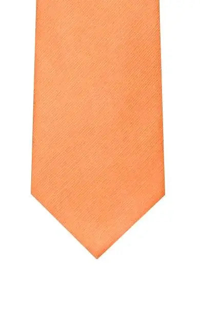 LA Smith Plain Silk Twill Tie for Men - Classic Business Necktie for Office, Wedding & Formal Occasions