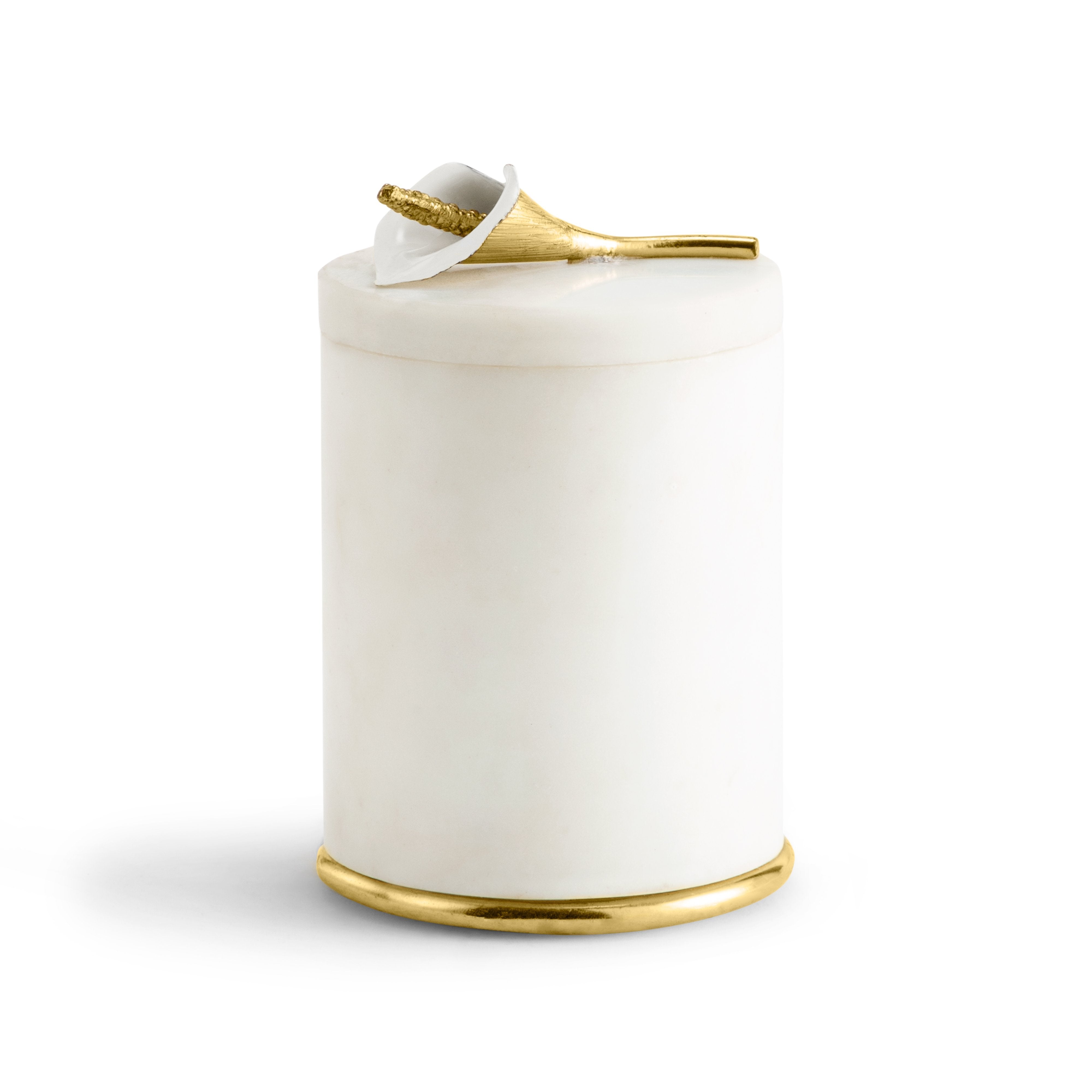 Elegant Calla Lily Round Container - Perfect for Home Decor, Wedding Centerpieces & Floral Arrangements