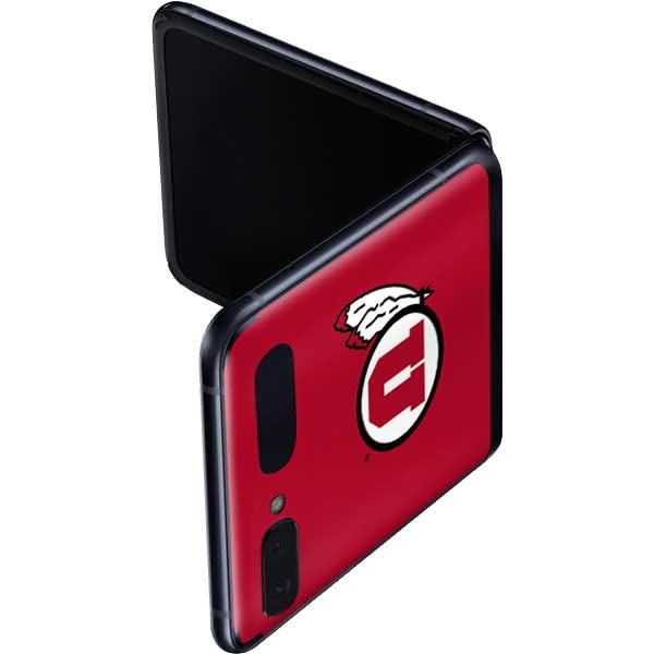 Officially Licensed University of Utah Samsung Galaxy Z Flip Phone Skin | Custom Decal Sticker for Z Flip 3/4/5 | Durable Protective Cover for School Spirit & Daily Use