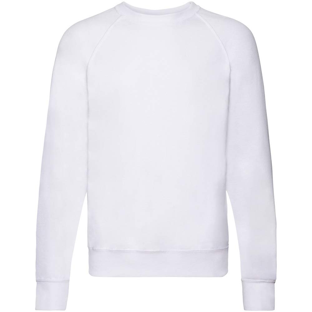 Fruit of the Loom Men's Long Sleeve Raglan T-Shirt - Comfortable Casual Wear for Everyday Use, Gym, and Outdoor Activities