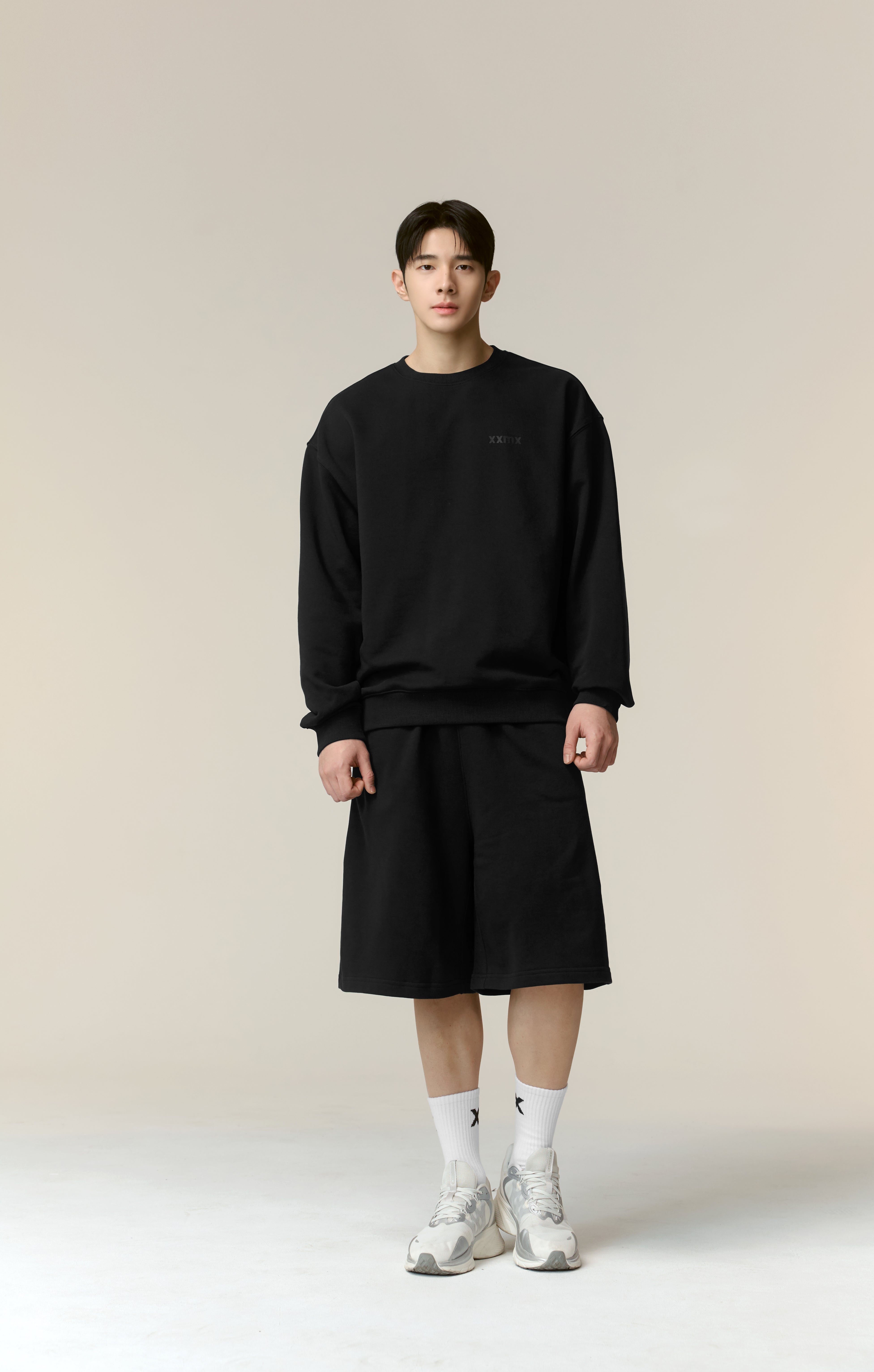 Small Letter Sweatershirt - Cozy Pullover with Minimalist Design for Women & Men | Perfect for Casual Wear, Layering & Fall Fashion