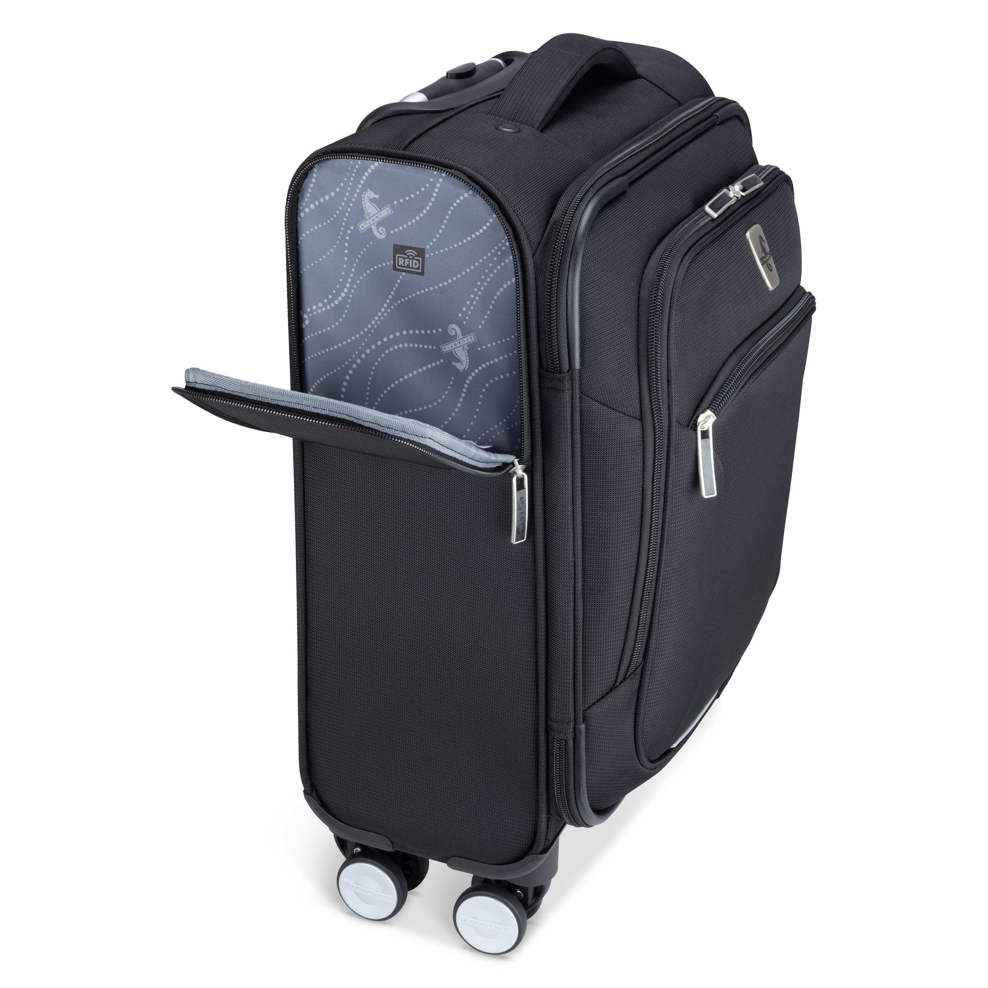 Atlantic Sailbound Carry On Luggage - Lightweight Expandable Suitcase with 360° Spinner Wheels for Air Travel, Business Trips & Weekend Getaways