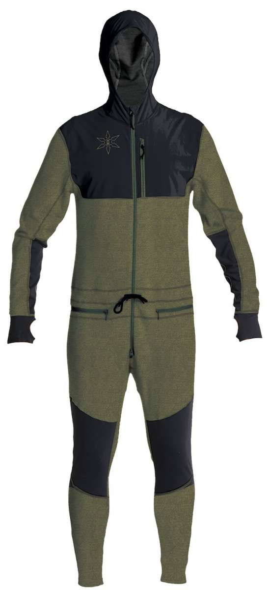 Airblaster Ninja Suit Pro II 2024 - Premium Snowboard Base Layer for Men & Women - Warm Thermal Underwear for Winter Sports & Outdoor Activities