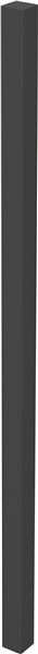 Heavy Duty 50x50mm Stainless Steel Pool Fence Posts - 2mm Wall Thickness for Secure Swimming Pool Safety Barrier - Perfect for Residential & Commercial Pool Fencing