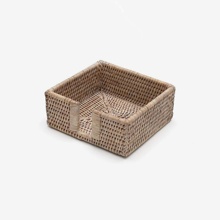 Elegant Rattan Napkin Holder for Table Decor - Perfect for Dining, Parties, and Home Decor