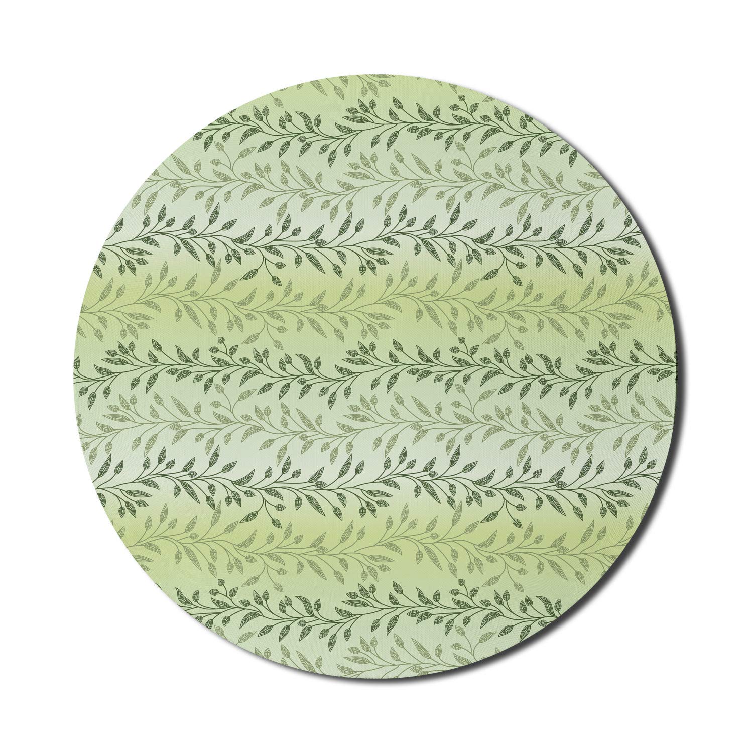 Ambesonne Vintage Venetian Leaves Mouse Pad - 8