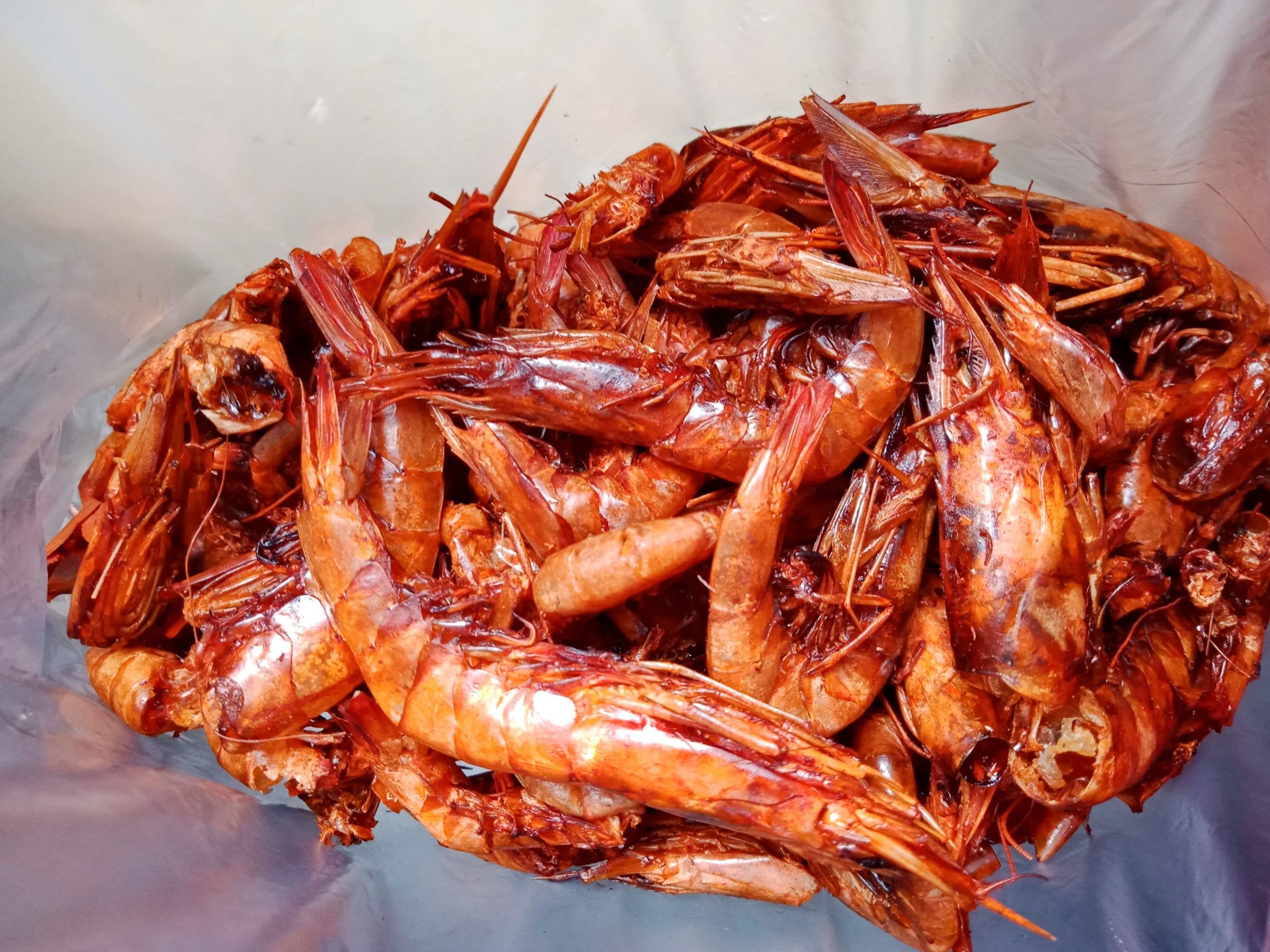 Premium Nigerian Dried Red Prawns 4oz (100g) - All-Natural Organic Seafood Seasoning for Soups, Stews & African Cuisine - High-Quality Dry Shrimp for Cooking, Baking & Flavor Enhancement