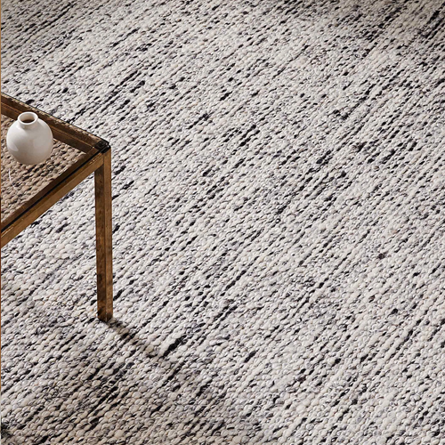 Premium Dolomite Floor Rug - Soft & Durable 2m x 3m Non-Slip Area Rug for Living Room, Bedroom, or Office - Modern Pepper Color Design