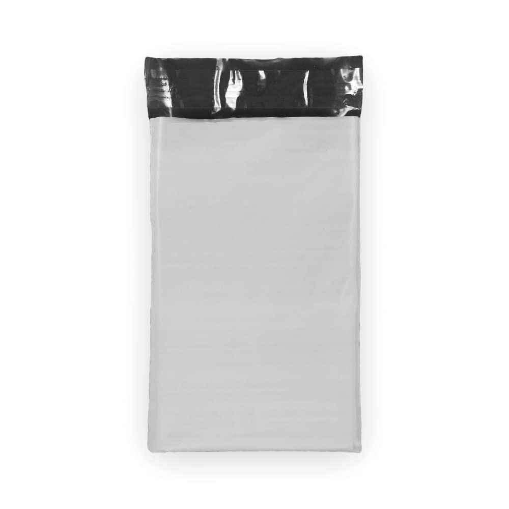 4000 EcoSwift 6x8 Inch White Small Poly Mailers - #1 Size Self-Sealing Shipping Envelopes, 1.7 Mil Plastic Mailing Bags for Ecommerce, Retail & Subscription Box Packaging