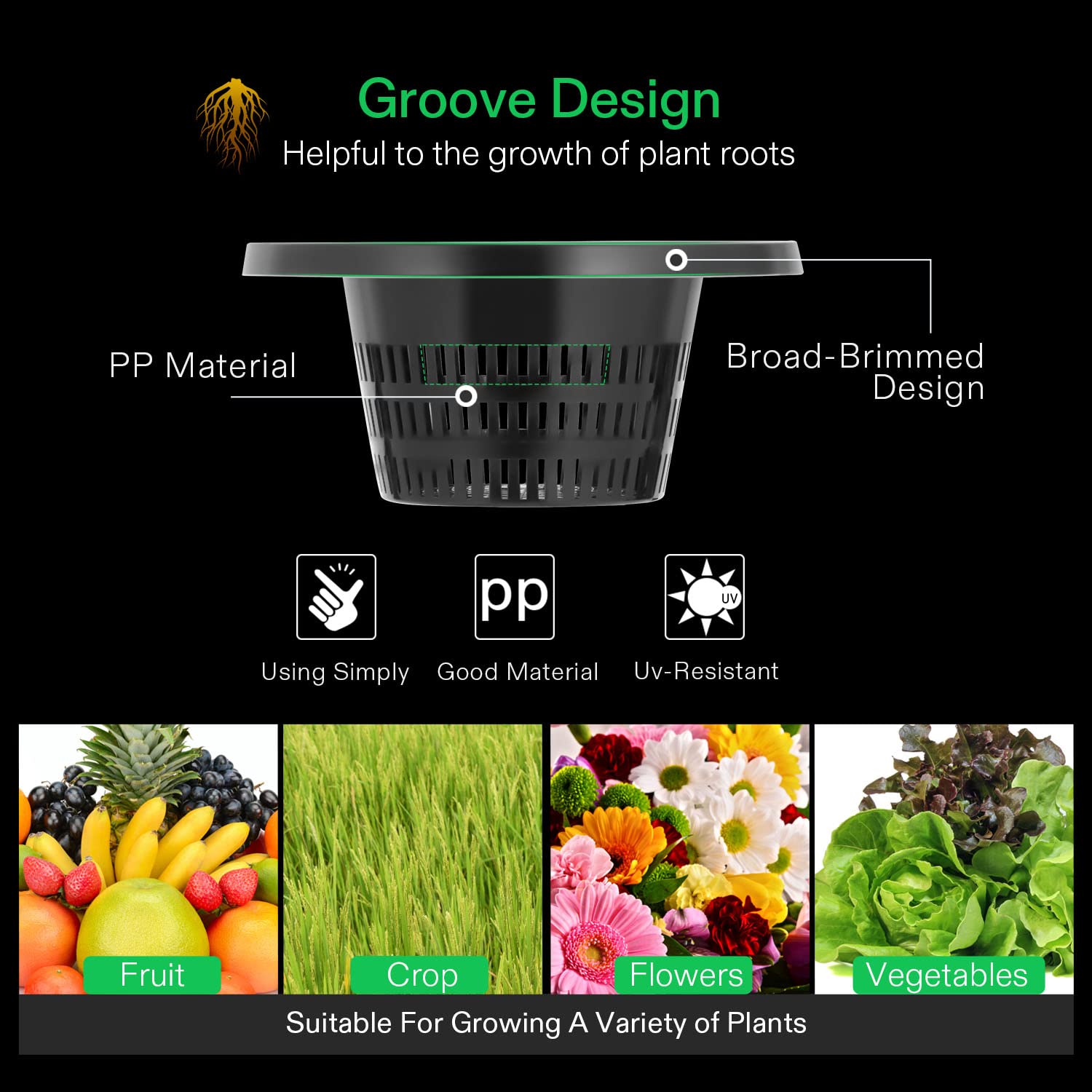 VIVOSUN 5-Gallon DWC Hydroponics Grow System with Top Drip Kit - Deep Water Culture Recirculating Garden System, Includes Air Pump, Hose & Stone (4 Buckets) - Ideal for Indoor Herb, Vegetable & Flower Growing