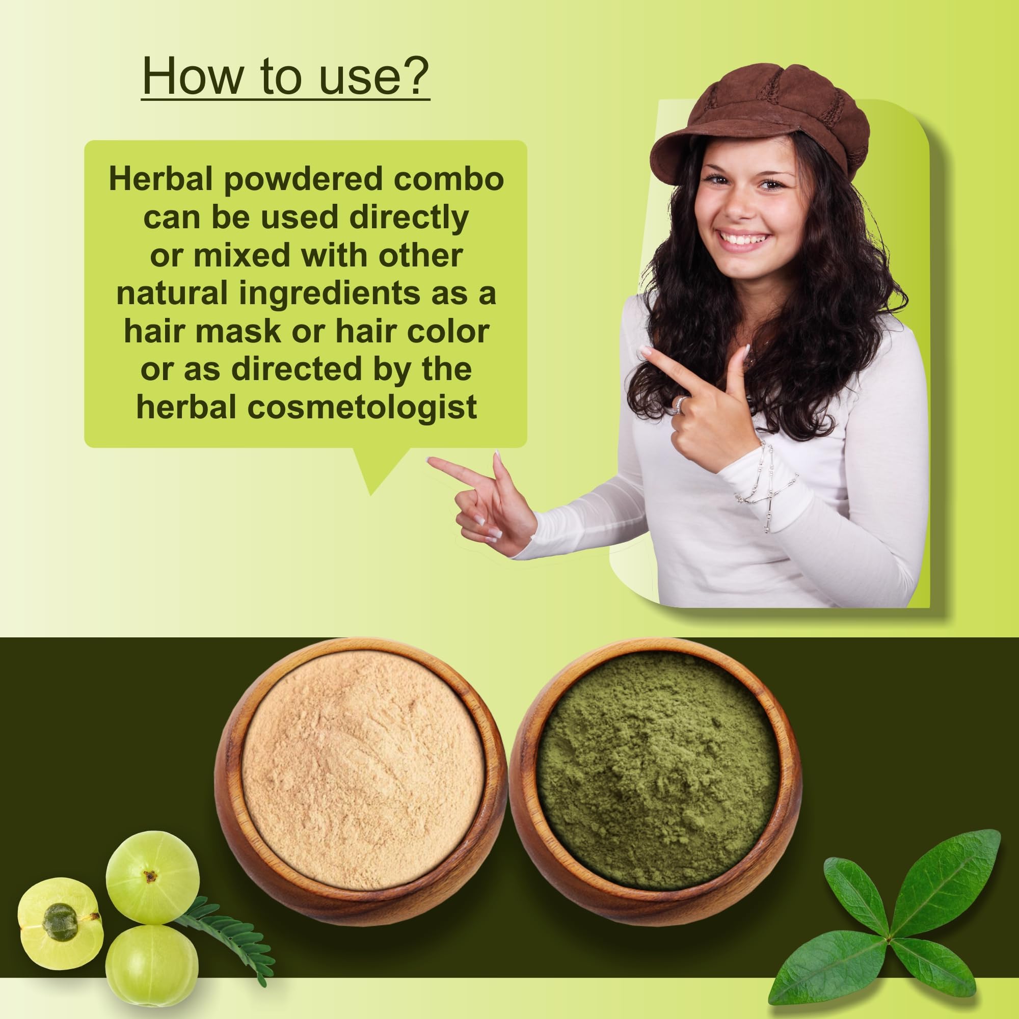 Organic IYUSH Ayurvedic Amla Powder & Indigo Powder for Natural Hair Coloring – 500g (250g Each) | Herbal Hair Dye with Gooseberry Extract | Chemical-Free Gray Coverage | Perfect for DIY Hair Coloring at Home, Salon Use & Ayurvedic Hair Treatments