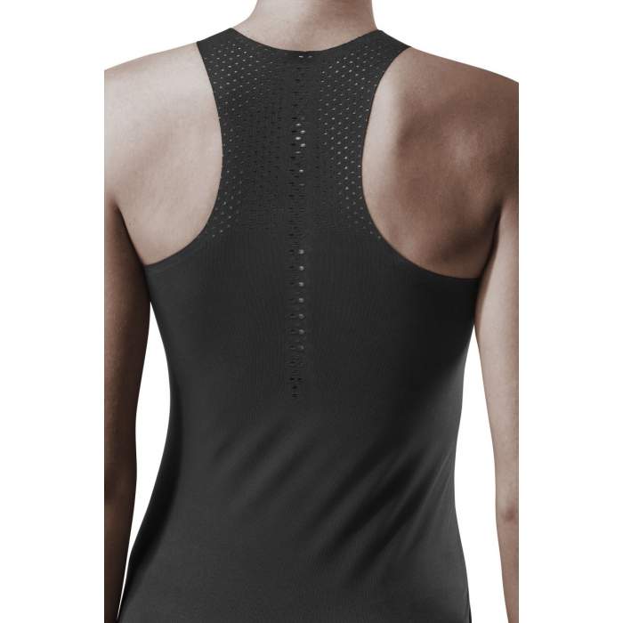 CEP Women's Ultralight Tank Top - Breathable Workout Shirt for Running & Yoga | Moisture-Wicking Activewear in Black
