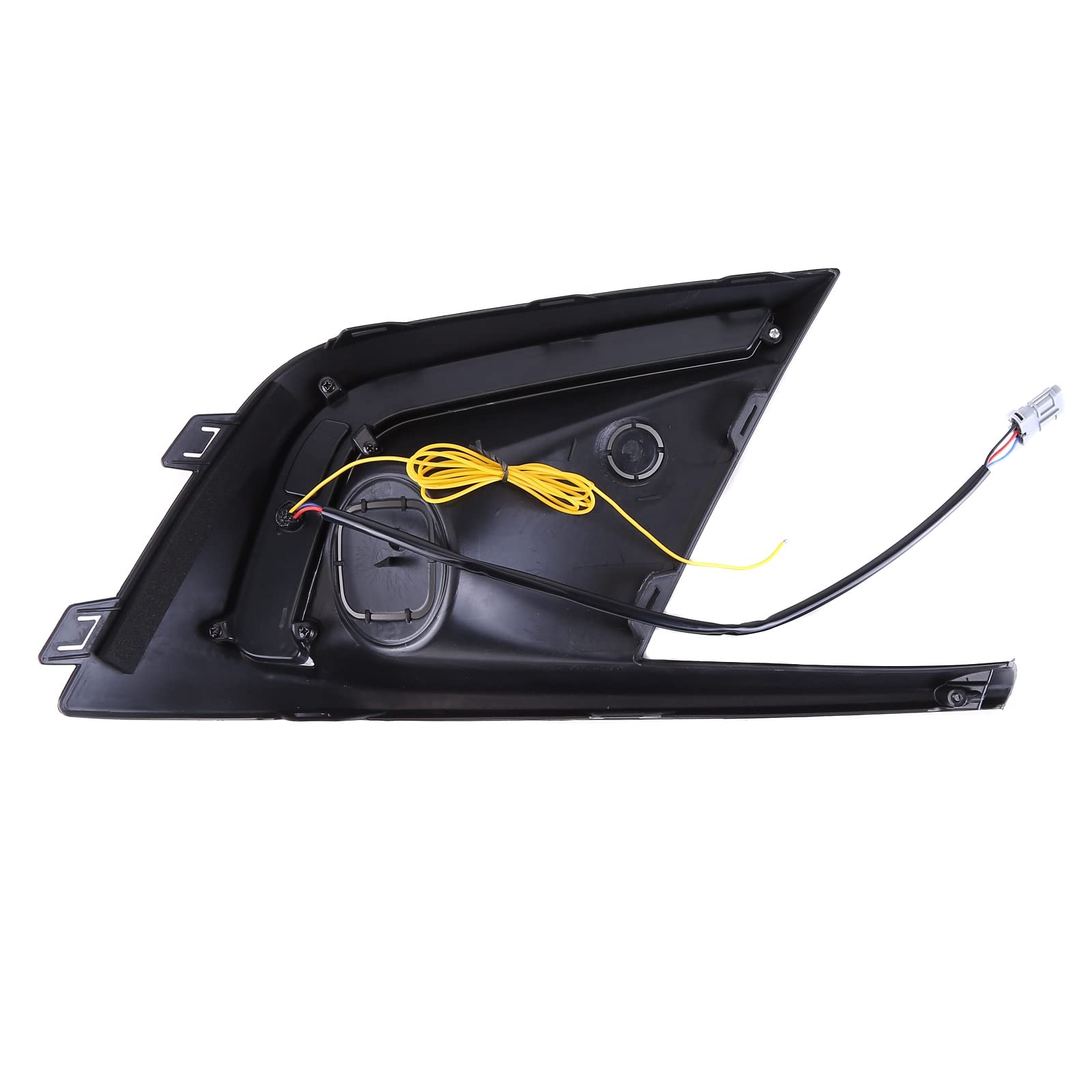 2022-2023 Honda Civic Sedan & Hatchback LED Daytime Running Lights with Turn Signal & Fog Lamps - Front Bumper Driving Light Kit with Harness & Switch - Perfect for Night Driving & Bad Weather Visibility