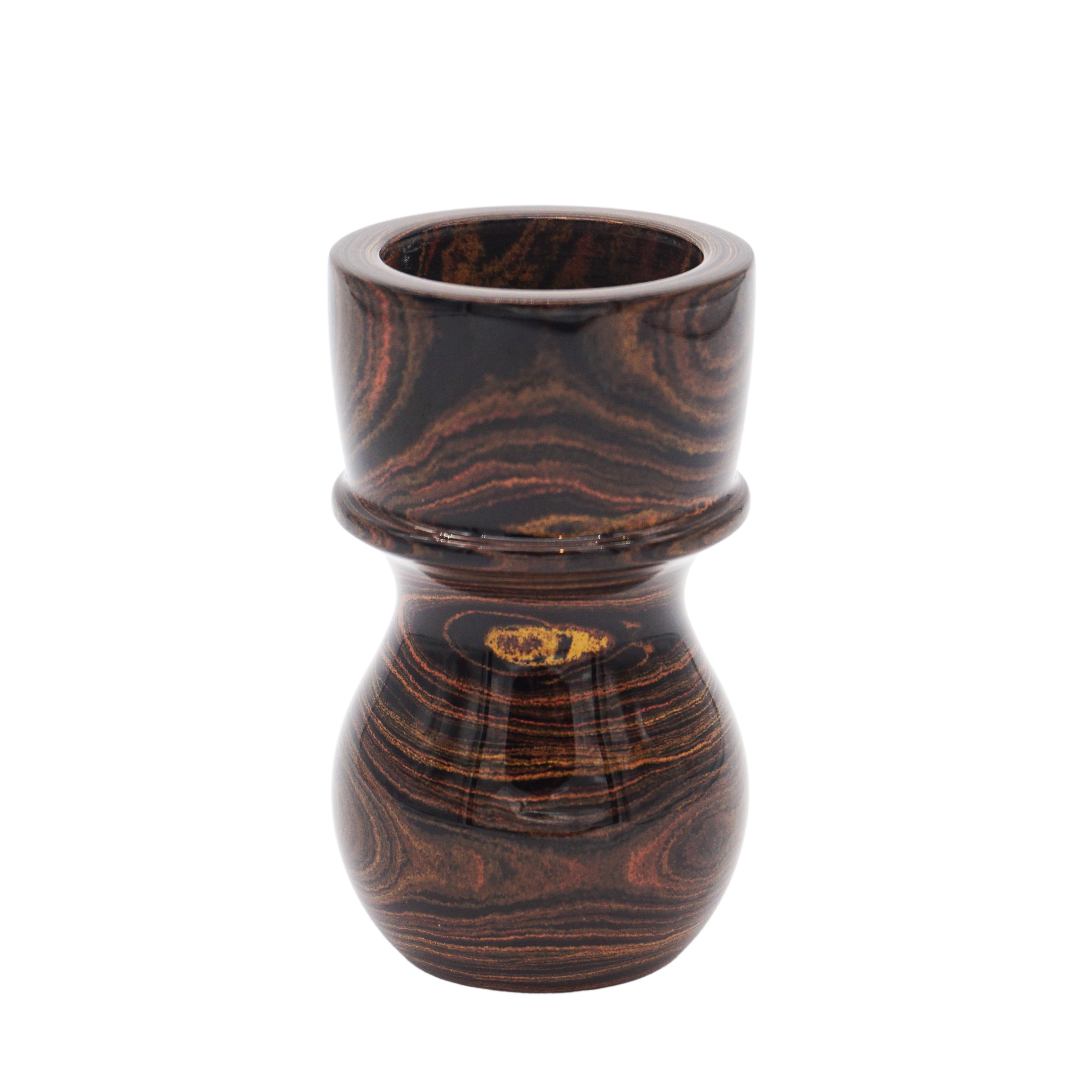 Premium Handcrafted Honey Ebonite Shaving Brush Handle - Fits 24mm & 26mm Knots - Perfect for Wet Shaving & Grooming Gifts for Men