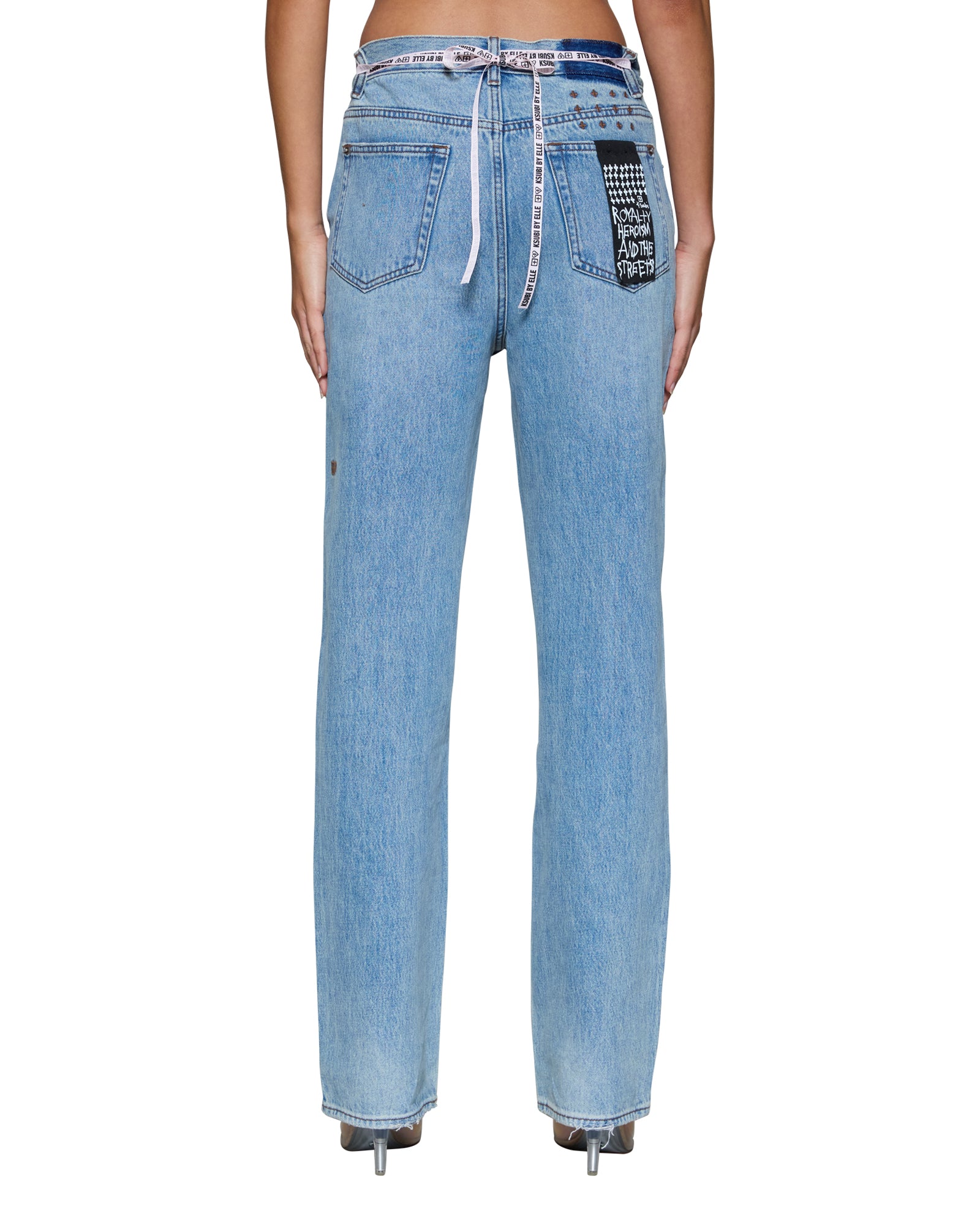 ICON JEAN BABES BLUE - Women's High Waist Skinny Jeans for a Stylish Look | Perfect for Casual Outings, Date Nights & Everyday Wear