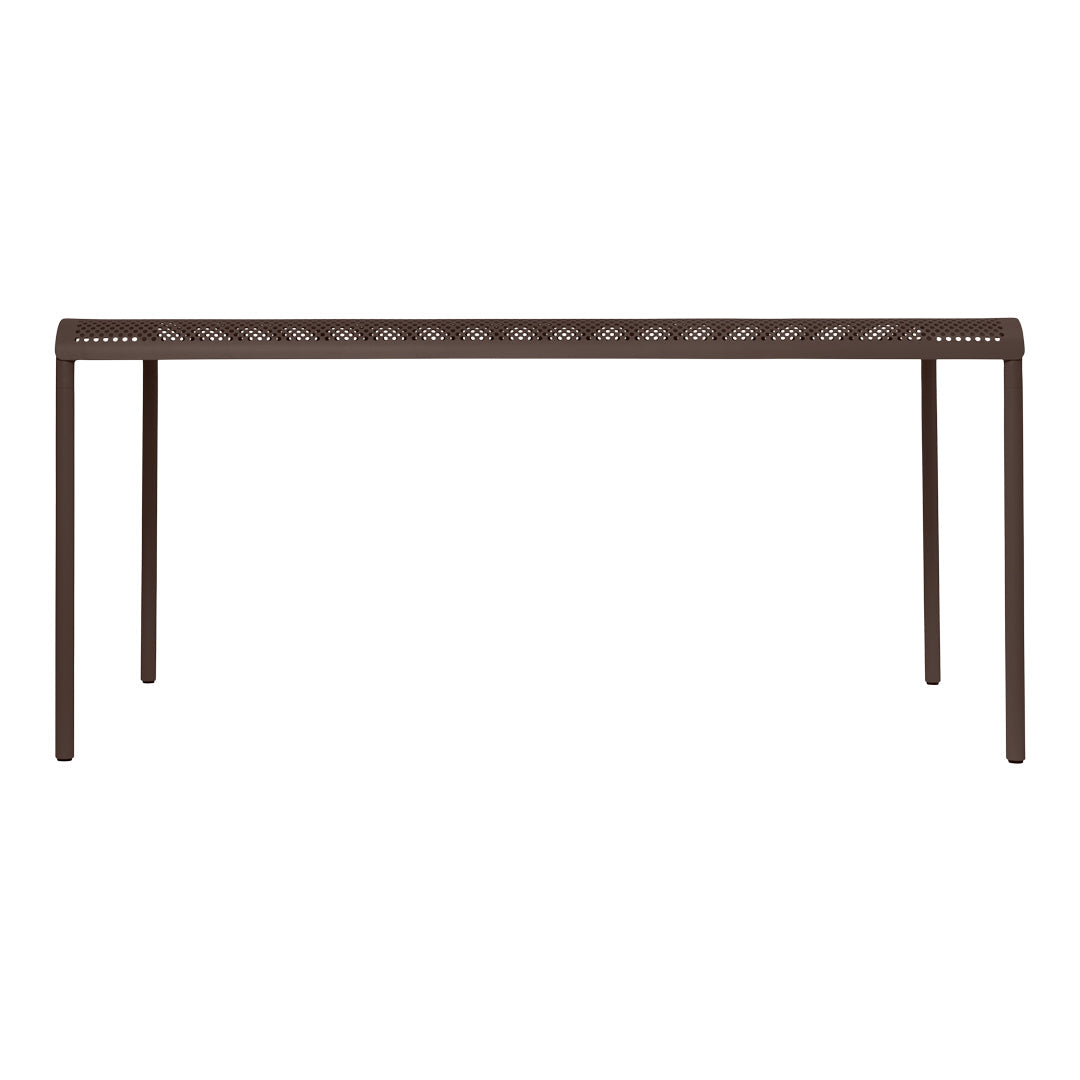 Modern Dapple Wood Rectangular Dining Table - Solid Wood Kitchen Table for 6-8 People - Perfect for Family Gatherings, Dinner Parties & Home Decor