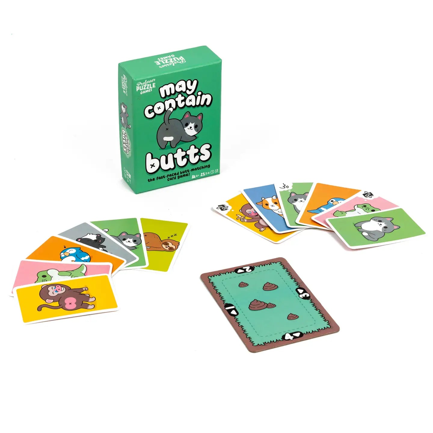 May Contain Butts Card Game - Hilarious Party Game for Adults & Teens - Perfect for Game Nights, Gatherings & Icebreakers