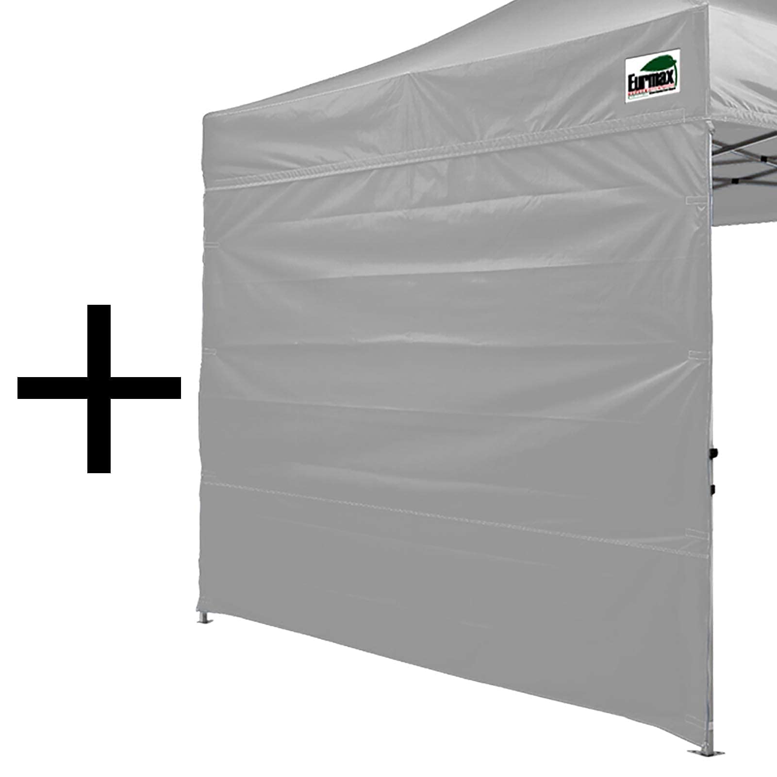 Eurmax USA 10'x10' Pop Up Canopy Tent with Side Walls - Instant Shelter for Outdoor Events, Parties, Camping & Market Stalls