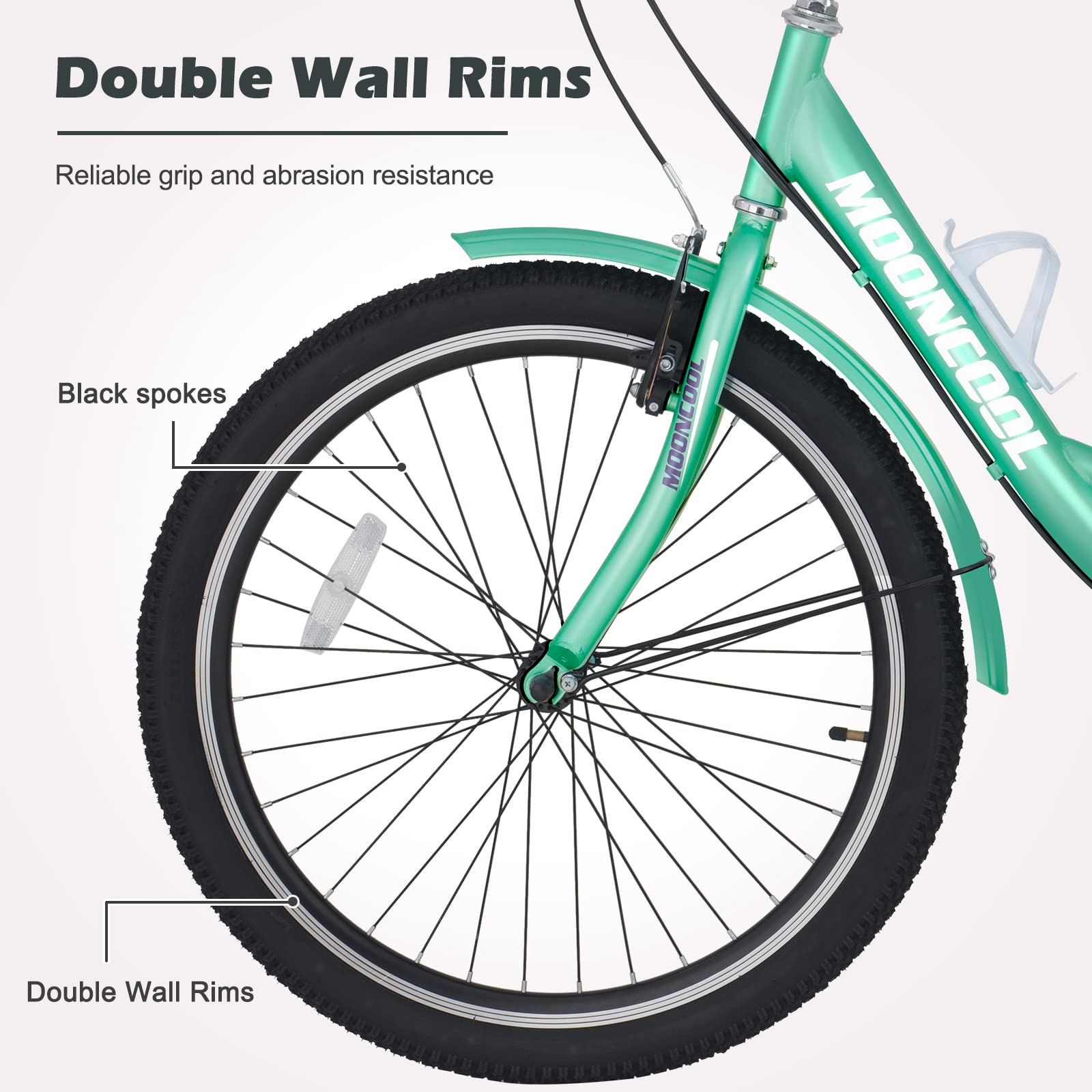 ABORON Adult Tricycle Bike 20