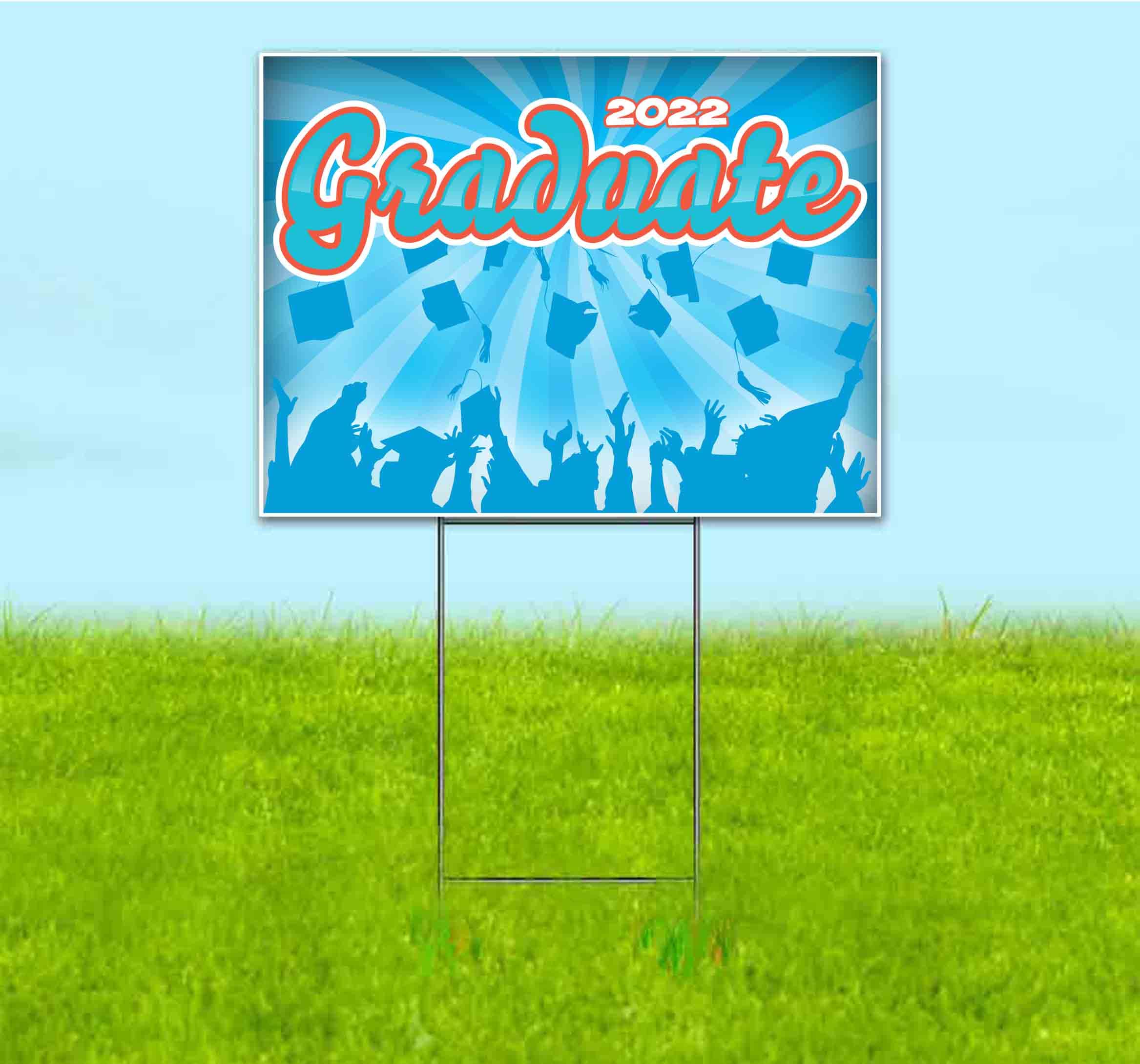 2022 Graduation Yard Sign (18