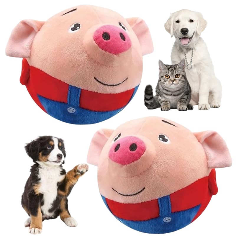 2Pcs Red Pig