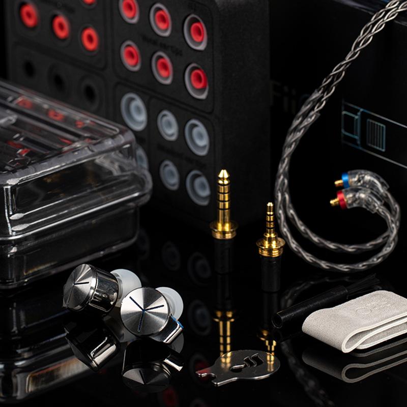 FiiO FA7s 6 Balanced Armature In-Ear Monitors (IEMs) - High Resolution Audiophile Earphones for Music Lovers & Professional Musicians - Perfect for Studio Recording, Live Performances & Daily Commuting