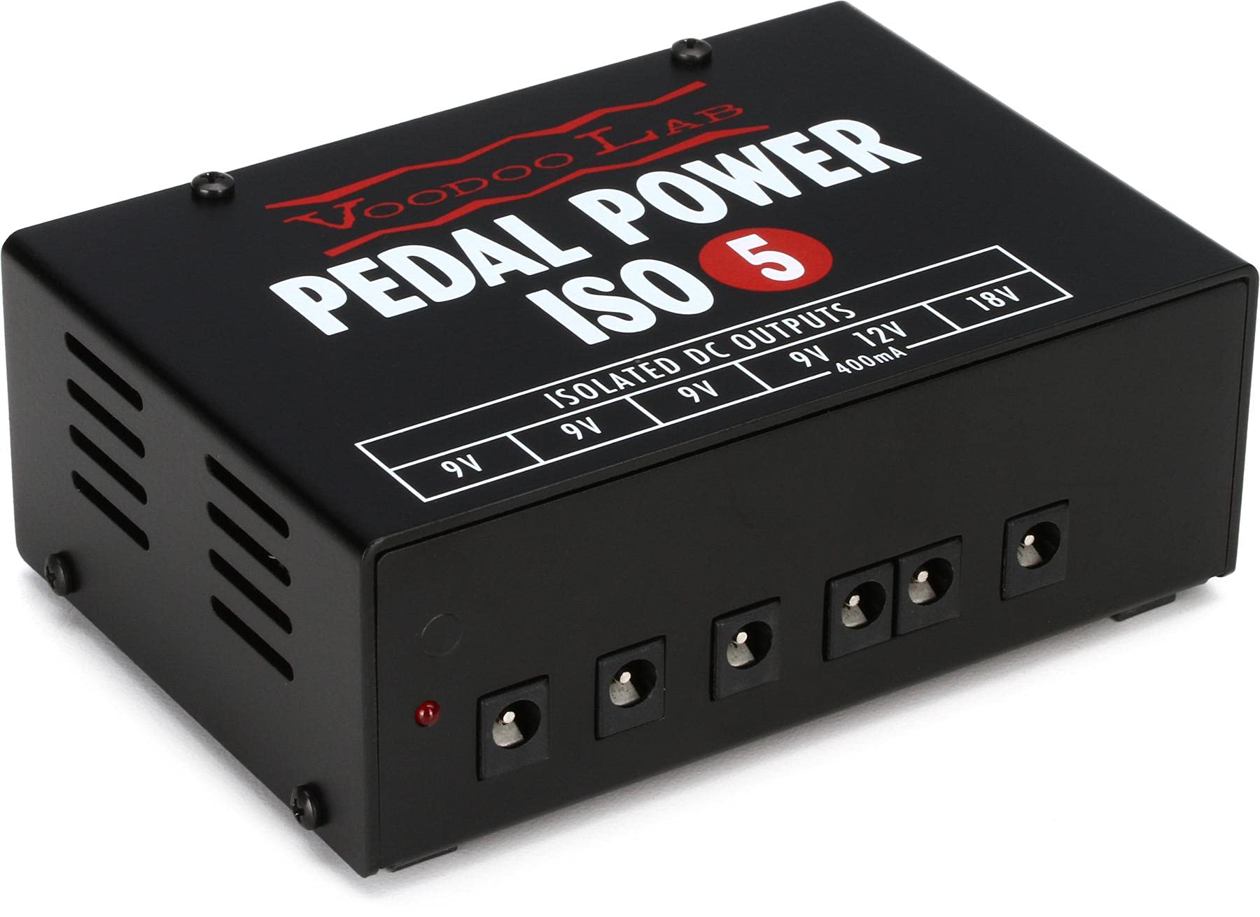 Voodoo Lab Pedal Power ISO-5 Isolated Guitar Effects Pedal Power Supply - Perfect for Guitarists & Musicians on Stage or in Studio