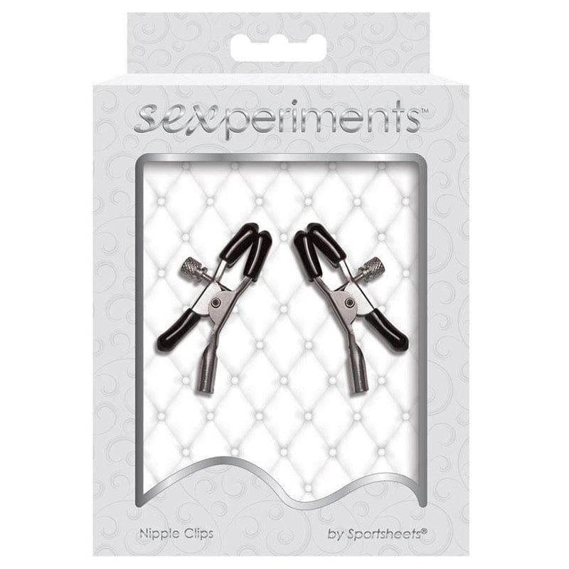 Sensual Stainless Steel S&M Nipple Clips for BDSM Play - Perfect for Couples, Roleplay & Sensation Enhancement