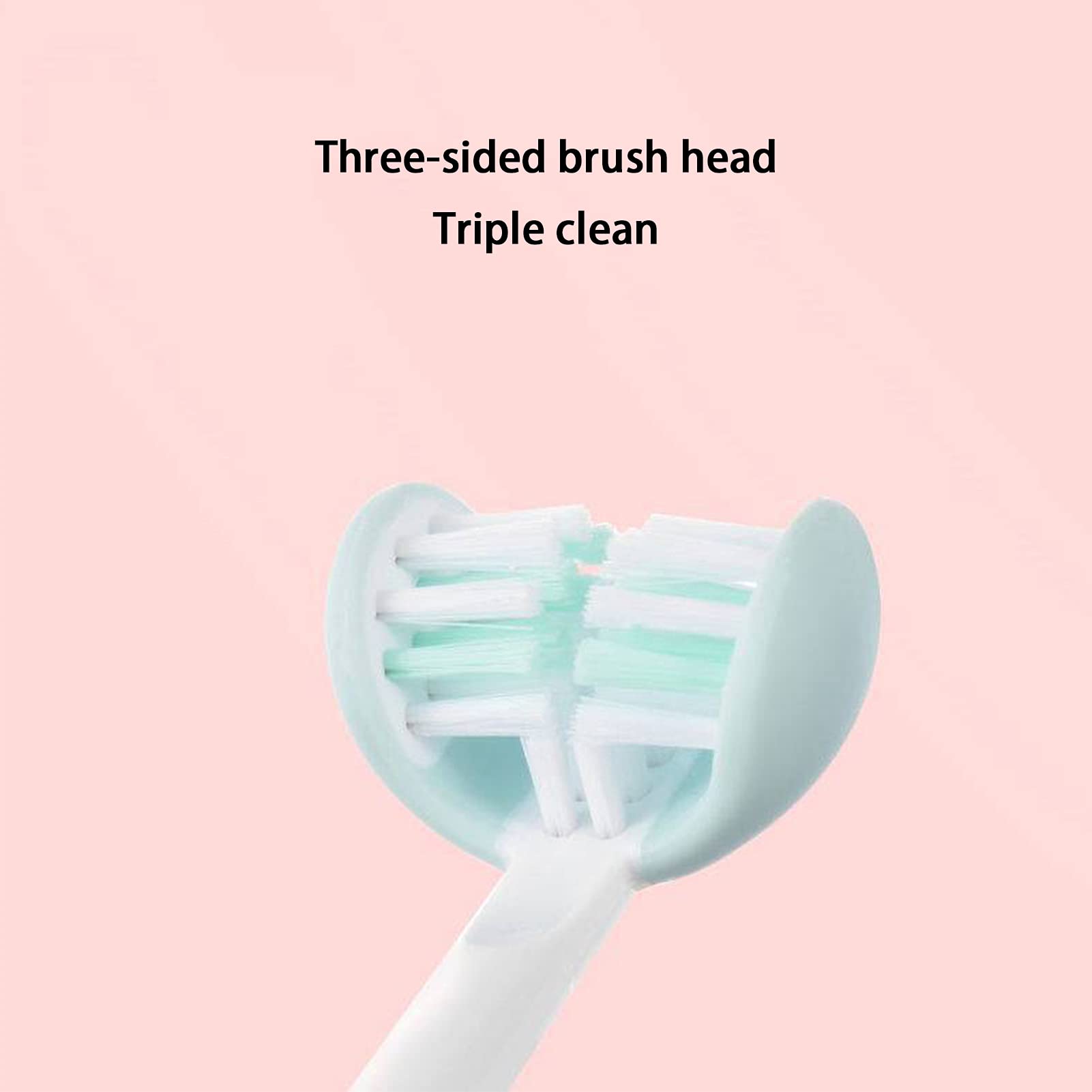Orbital U-Shaped Electric Toothbrush for Kids & Adults - 360° Full Teeth Cleaning, Whitening & Strengthening - Soft Bristles for 3-5 Years, 5-12 Years & Adults (Random Colors) - Perfect for Home, Travel & School Oral Care