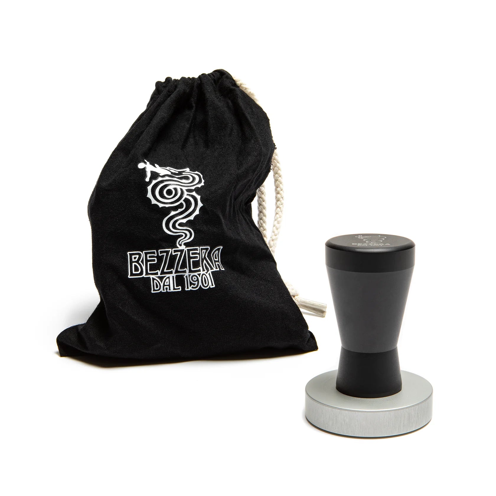 Bezzera 58mm Professional Espresso Tamper - Black - Perfect for Home Baristas & Coffee Shops