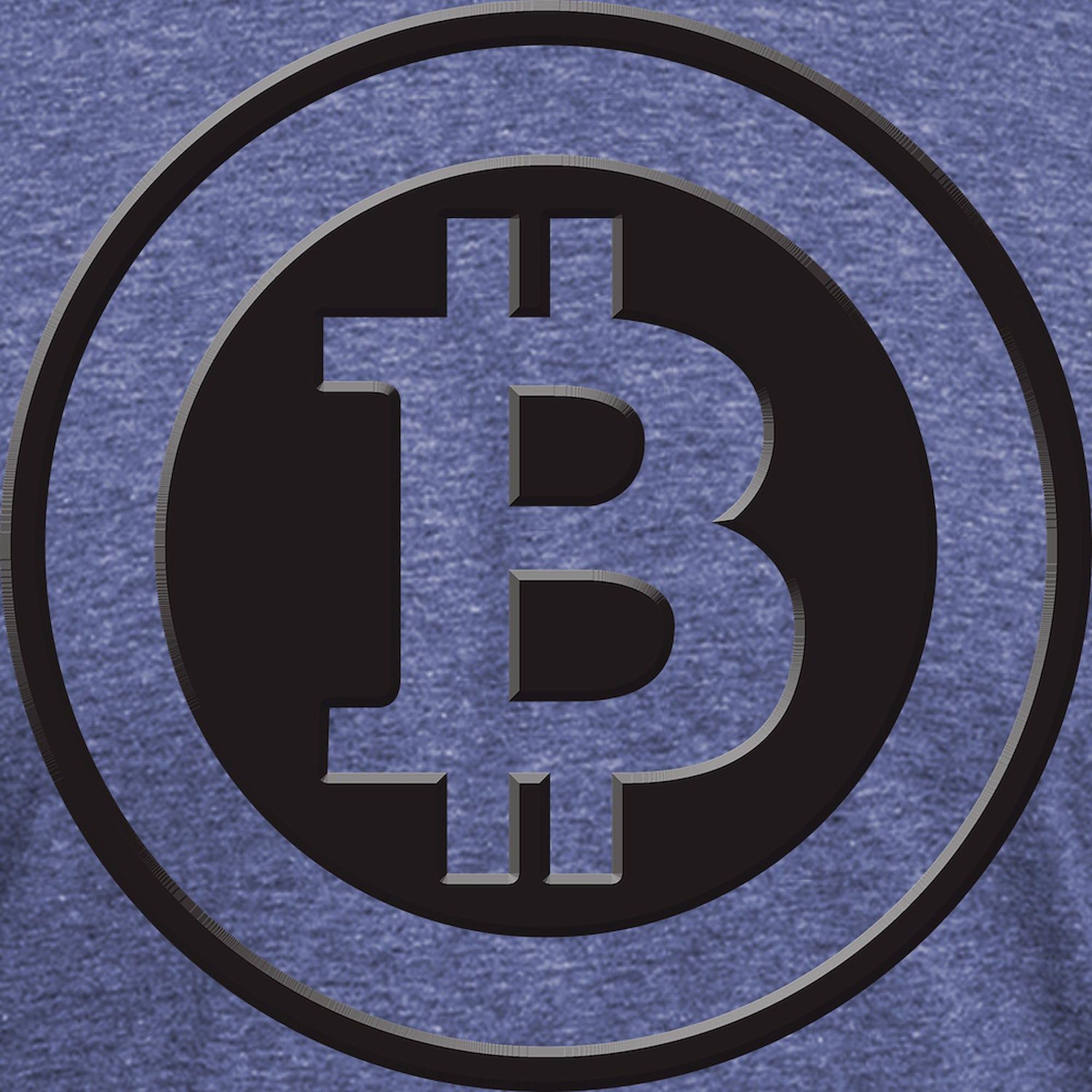 Bitcoin T-Shirt for Men - Premium Tri-Blend Comfort Fit Tee | Cryptocurrency Enthusiast Apparel for Casual Wear & Tech Events