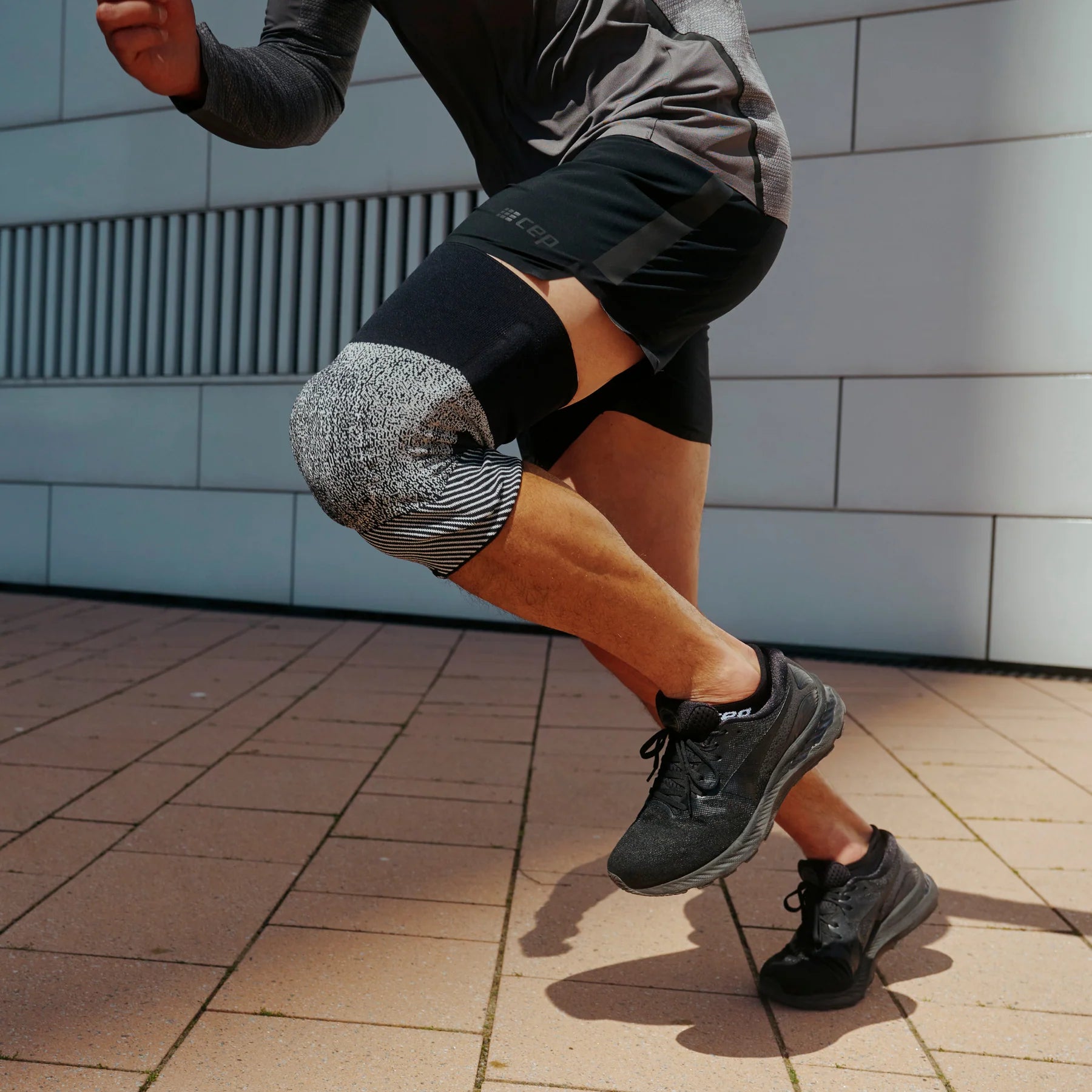 CEP Max Support Knee Sleeve - Compression Brace for Running, Workout & Joint Pain Relief - Ideal for Basketball, Gym & Arthritis Support